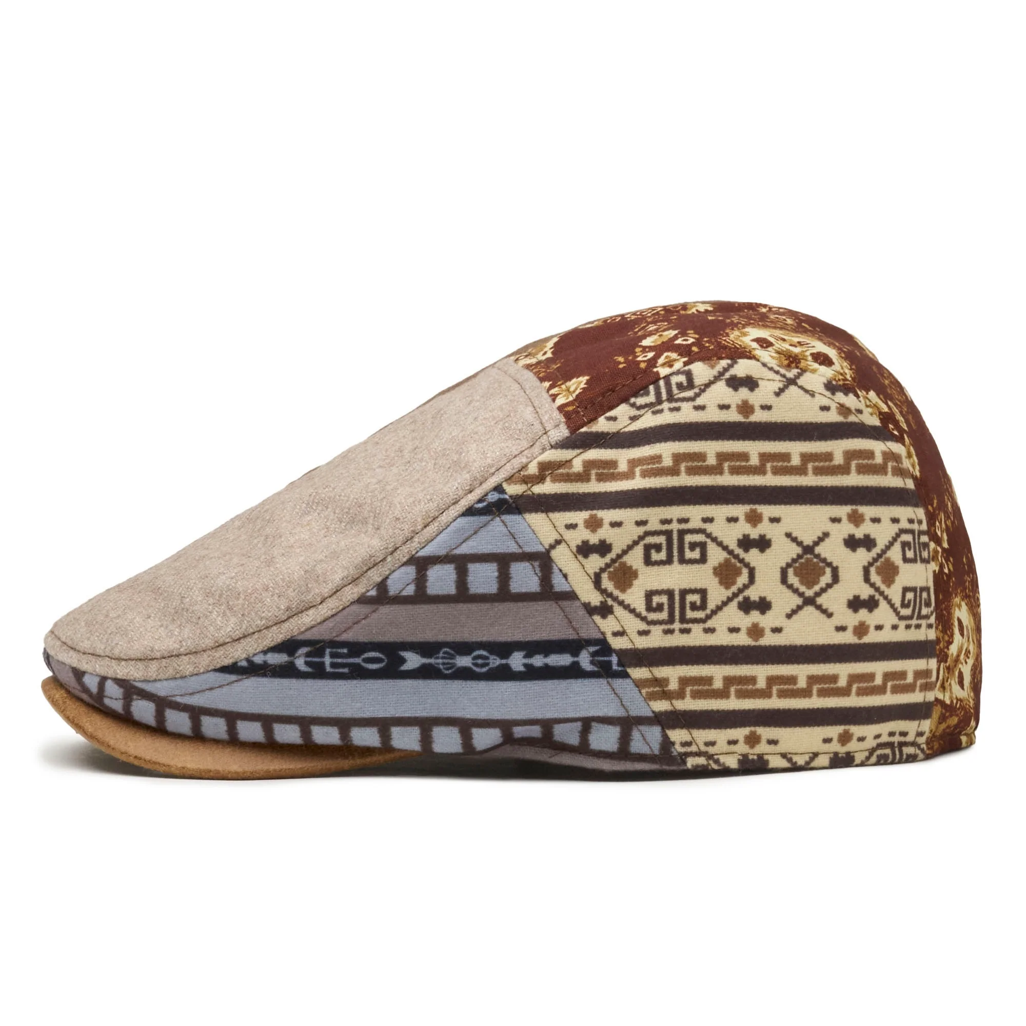The Big Lebowski Boston Scally Cap - The Dude Patchwork - Image 8