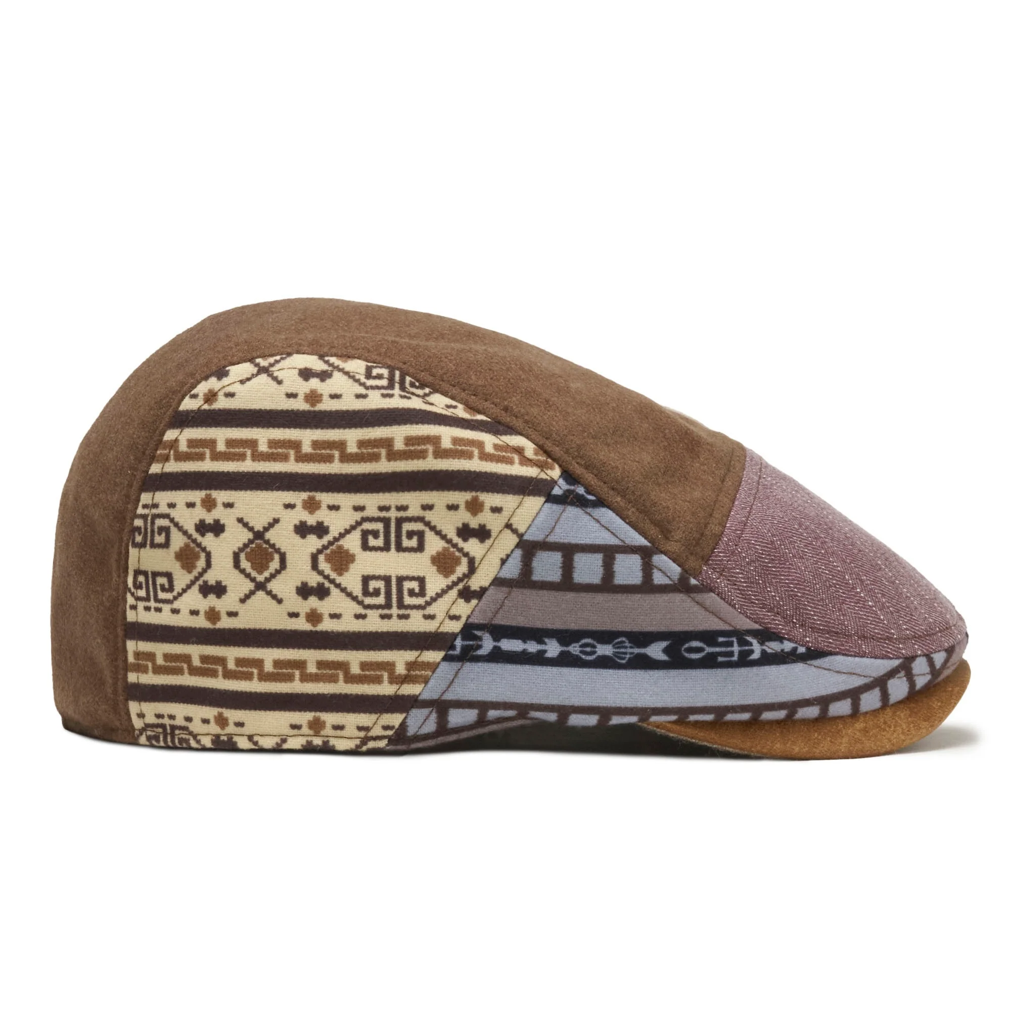 The Big Lebowski Boston Scally Cap - The Dude Patchwork - Image 9