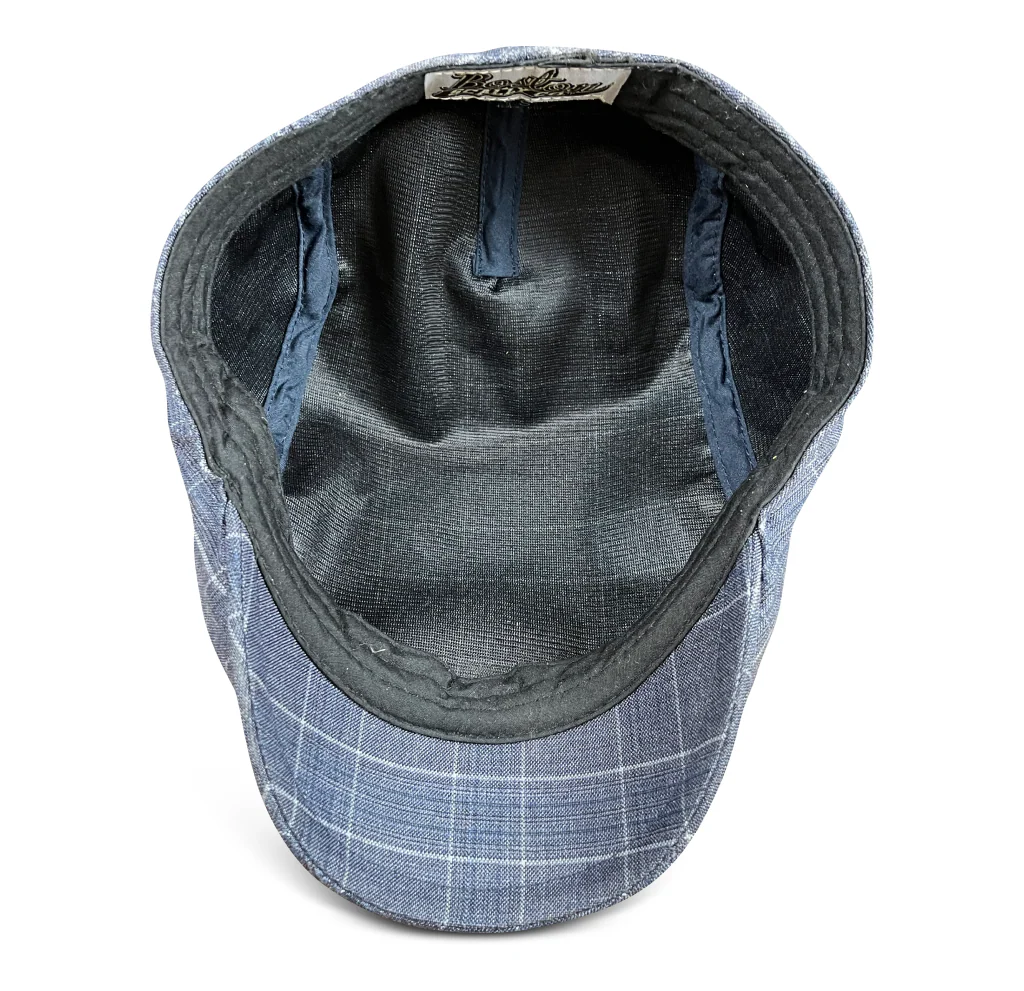 The Birdie Boston Scally Cap - Slate Plaid - Image 3