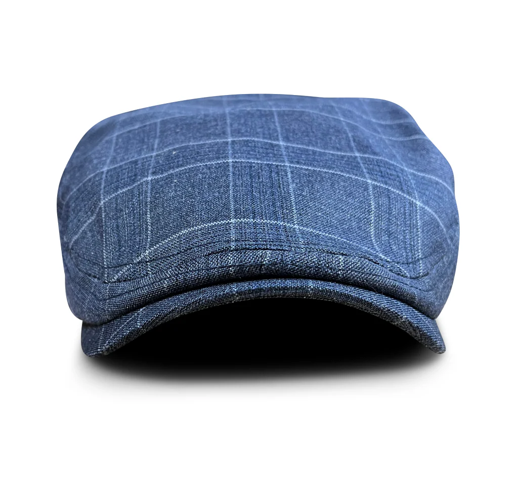 The Birdie Boston Scally Cap - Slate Plaid - Image 4