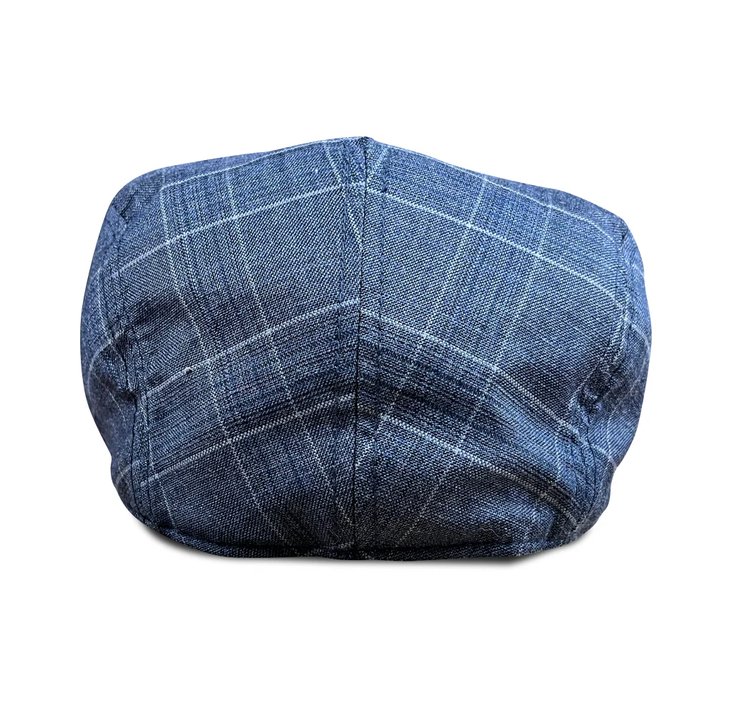 The Birdie Boston Scally Cap - Slate Plaid - Image 5