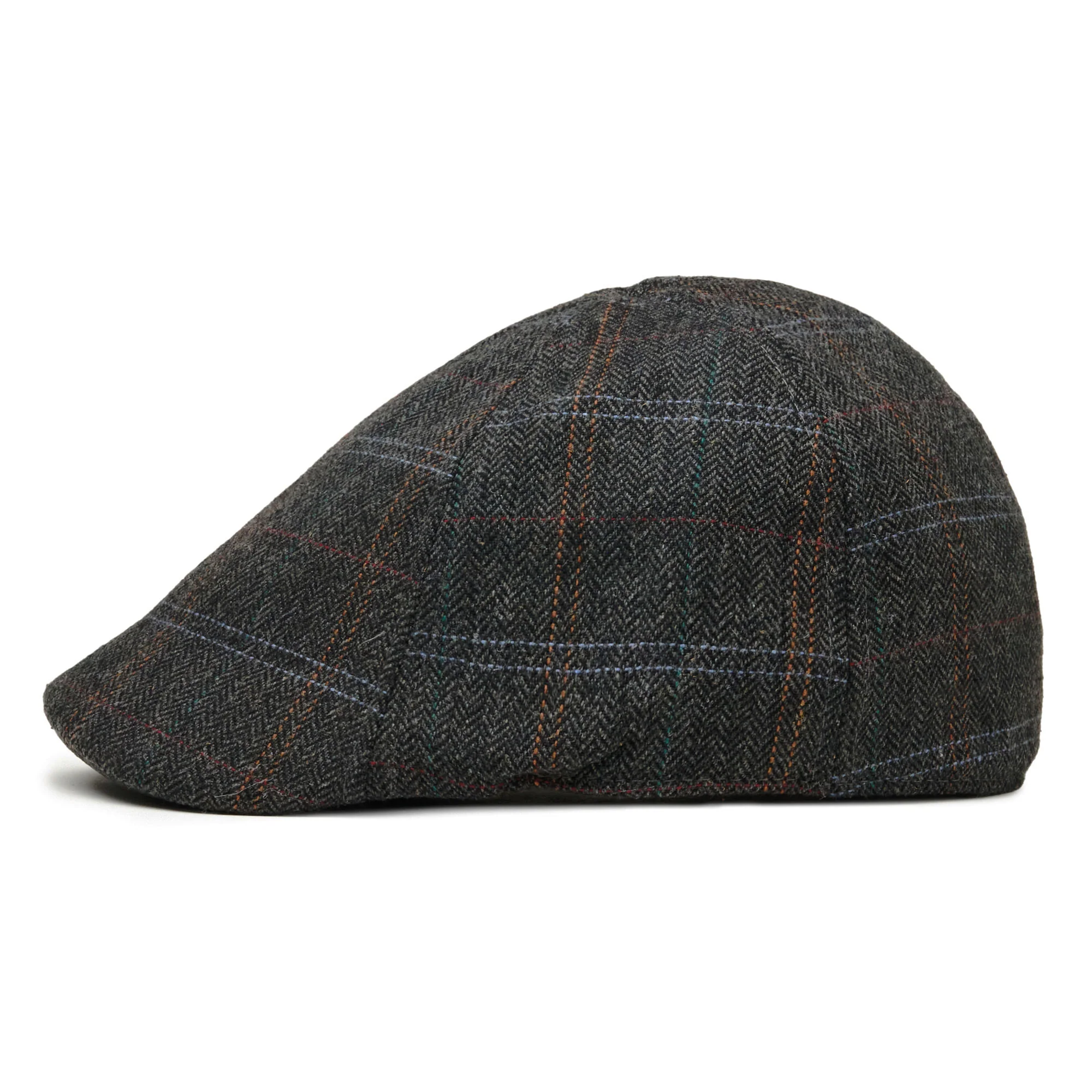 The Bourbon Boston Scally Cap - Smoke & Peat Plaid - Image 7