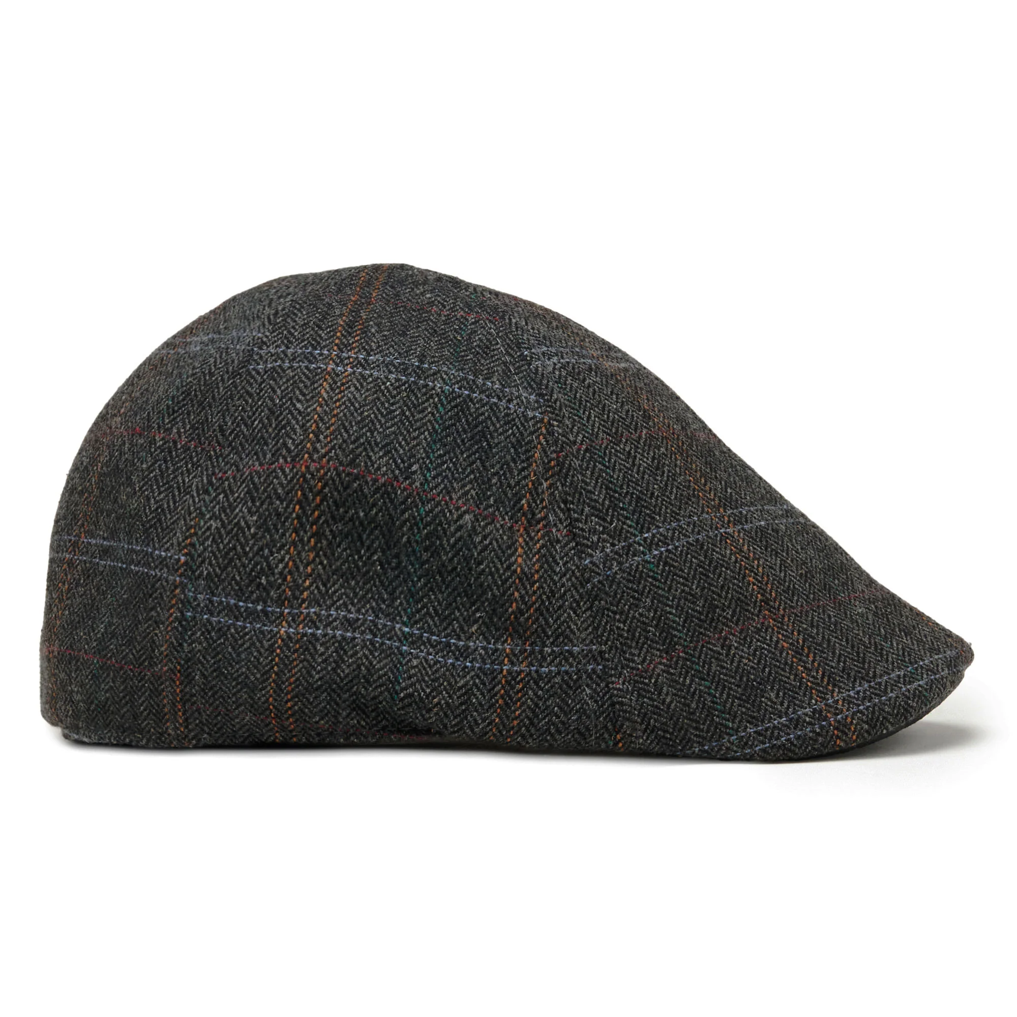 The Bourbon Boston Scally Cap - Smoke & Peat Plaid - Image 8