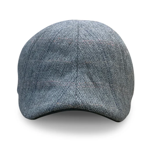 The Bourbon Boston Scally Cap - Steel Oak Plaid - Image 6