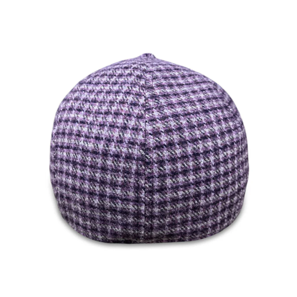 The Braveheart Boston Scally Cap - Thistle and Grey - Image 5