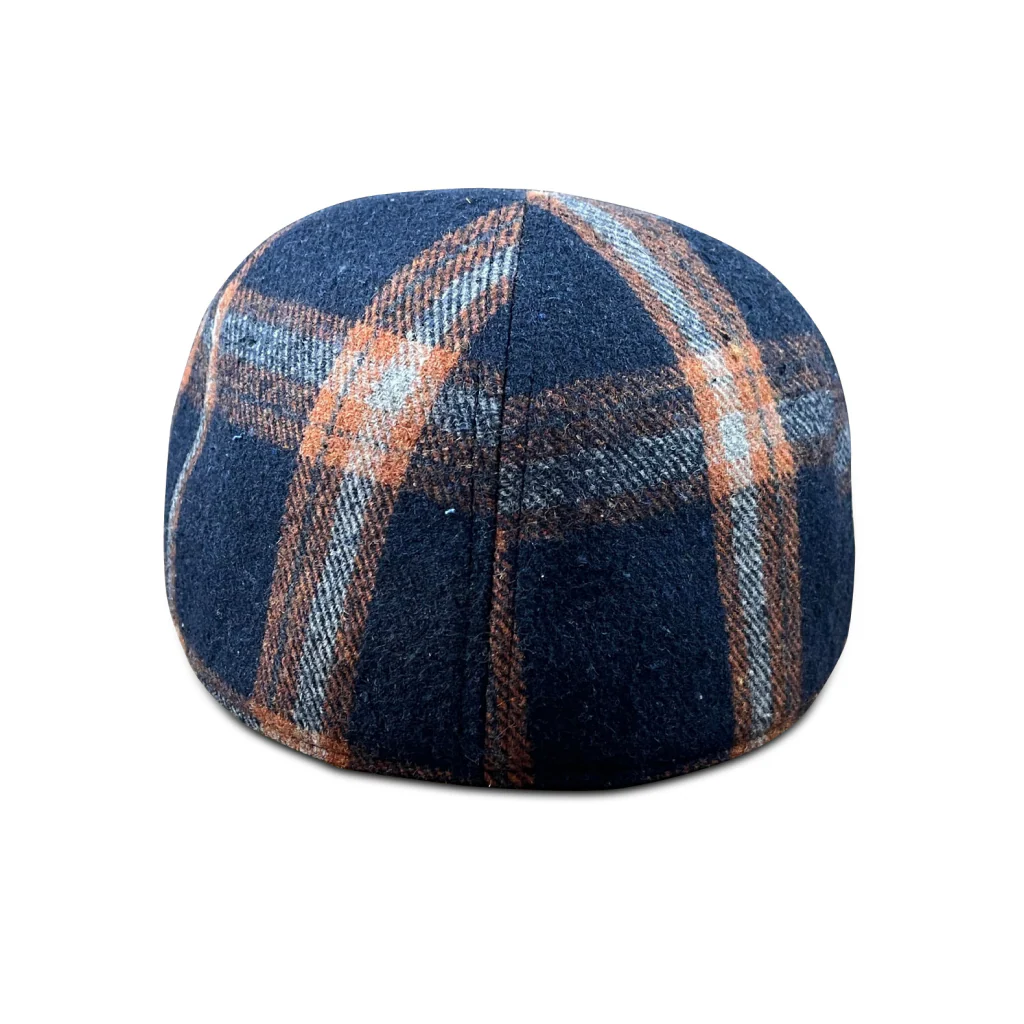 The Brawn Boston Scally Cap - Blue Plaid - Image 5