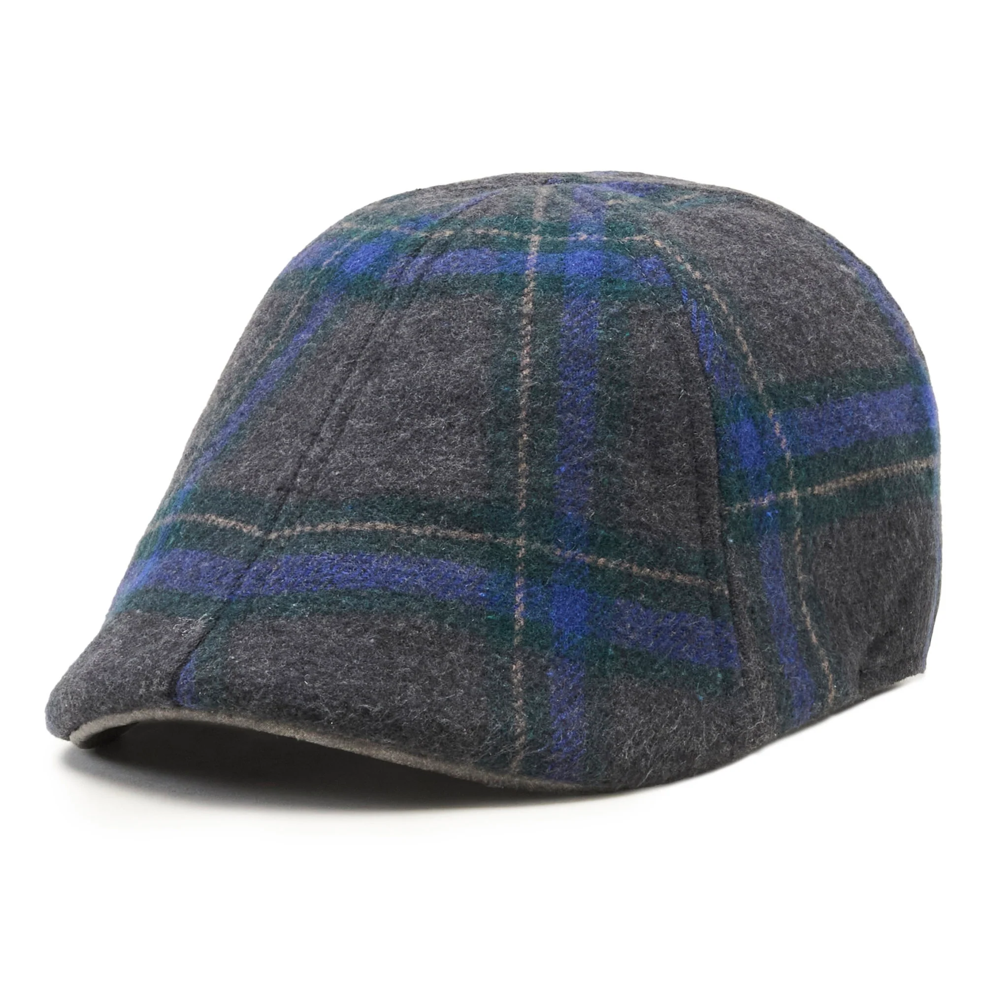 The Brawn Boston Scally Cap - Grey Plaid - Image 3