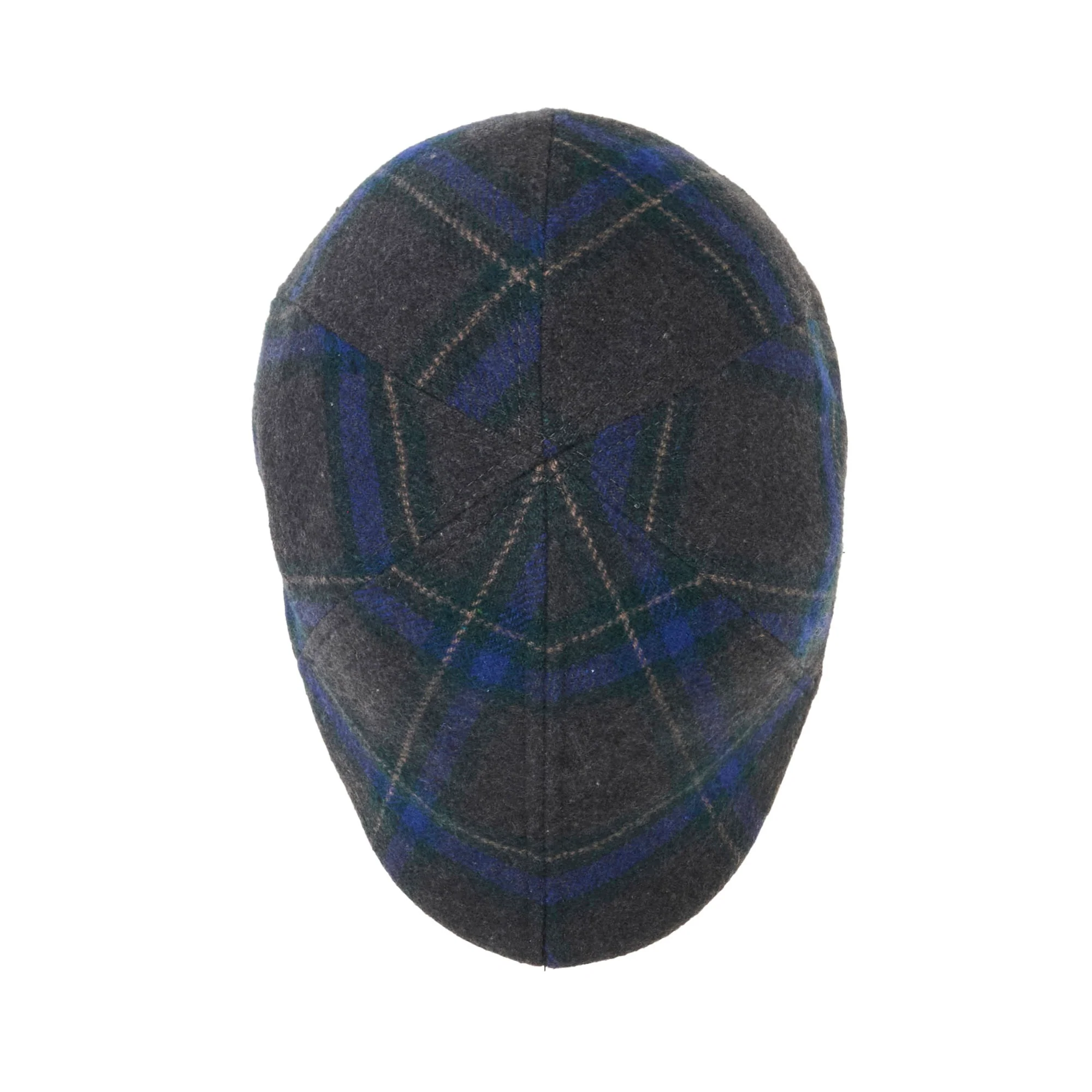 The Brawn Boston Scally Cap - Grey Plaid - Image 6