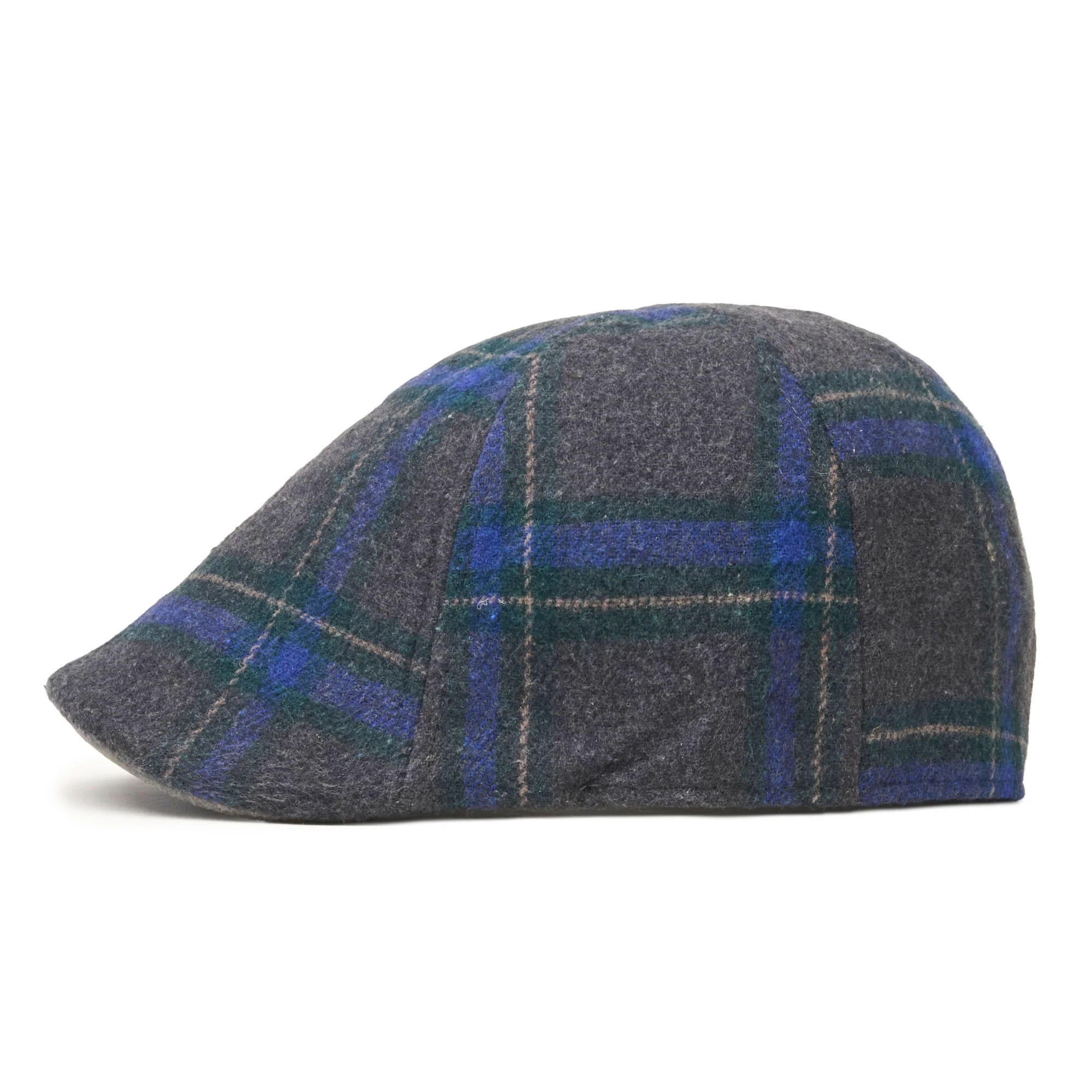 The Brawn Boston Scally Cap - Grey Plaid - Image 7