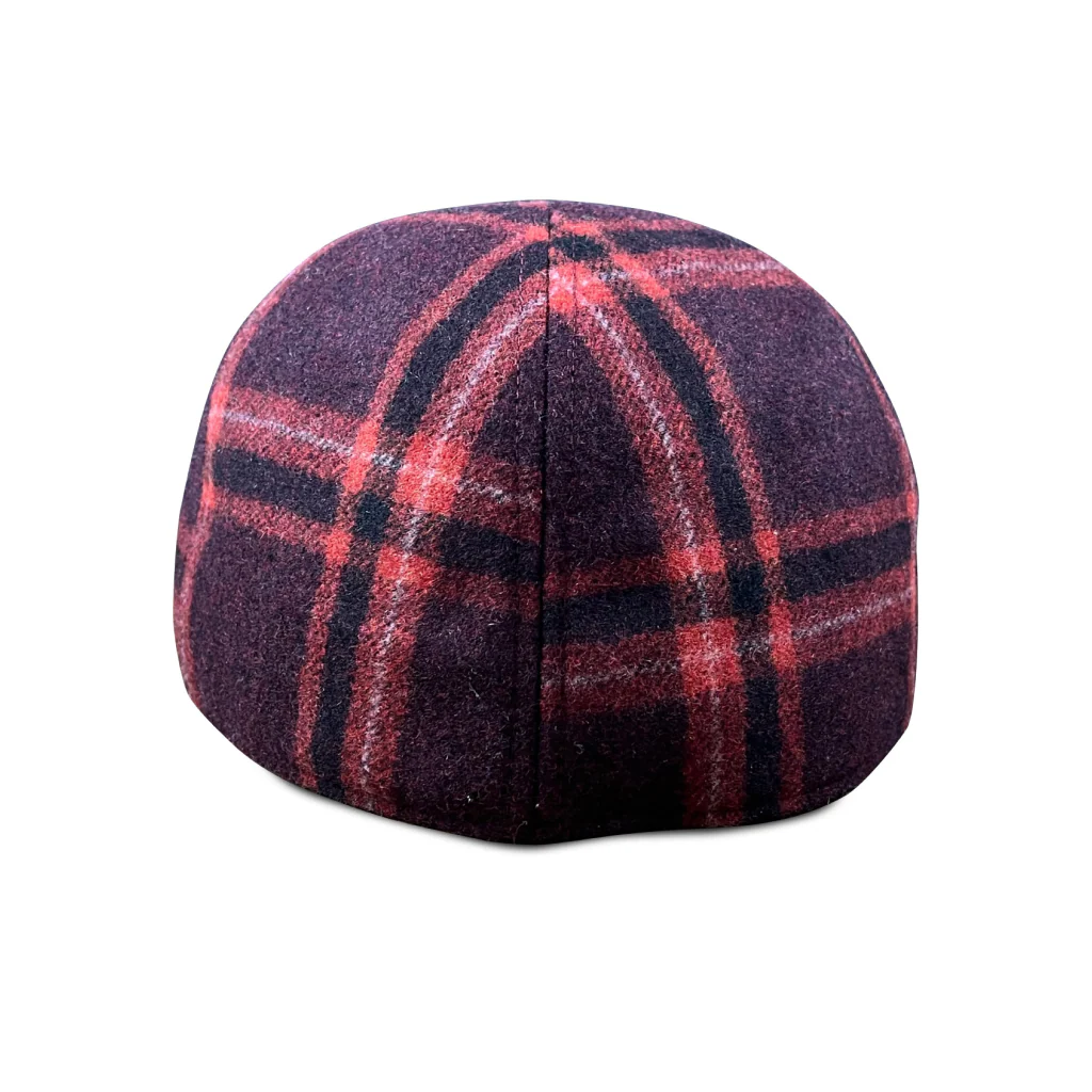 The Brawn Boston Scally Cap - Red Plaid - Image 5