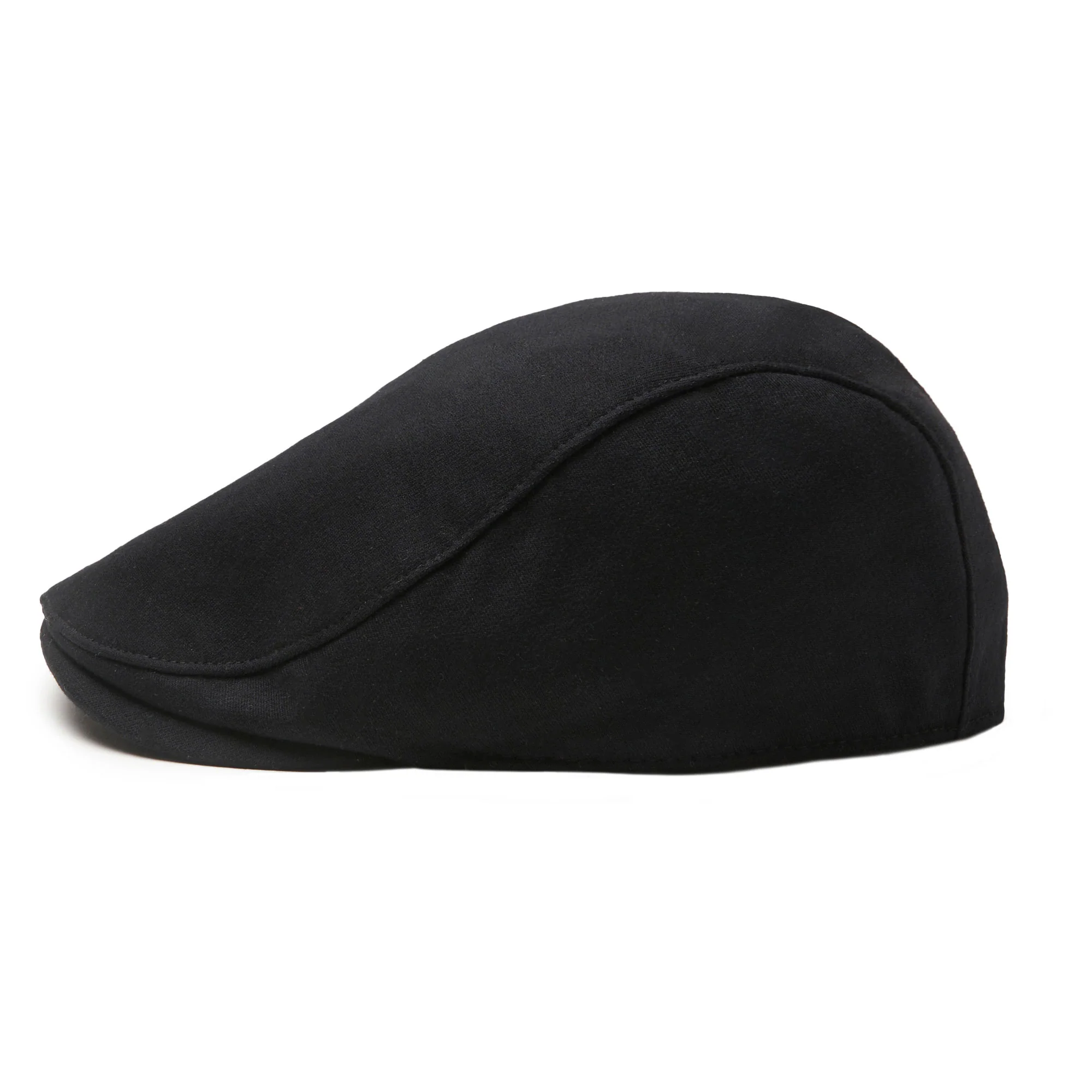 The Bruiser Boston Scally Cap - Black - Image 7