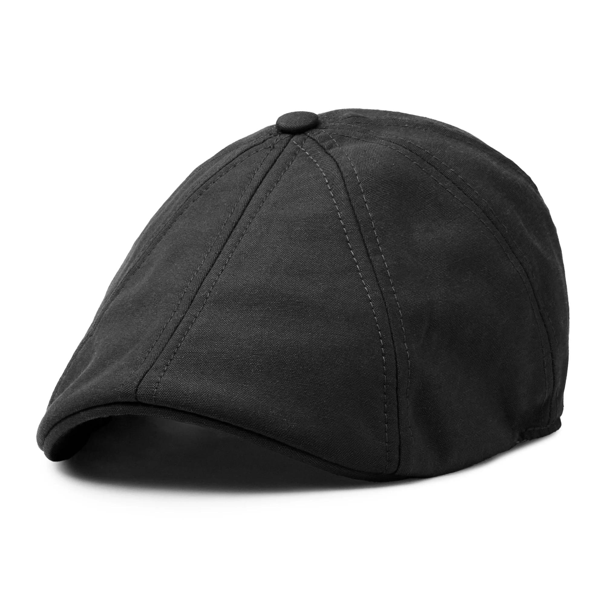 The Caddy Boston Scally Cap - Black - Image 3
