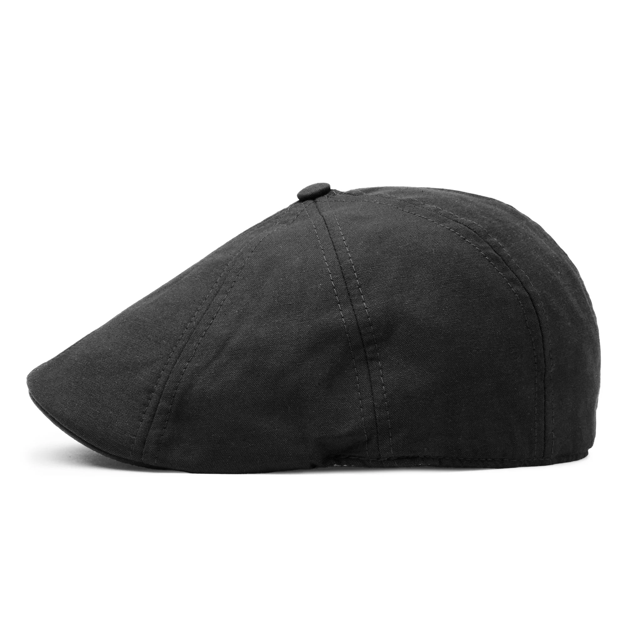 The Caddy Boston Scally Cap - Black - Image 7