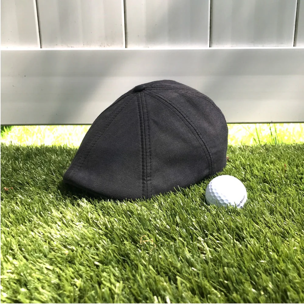 The Caddy Boston Scally Cap - Black - Image 9