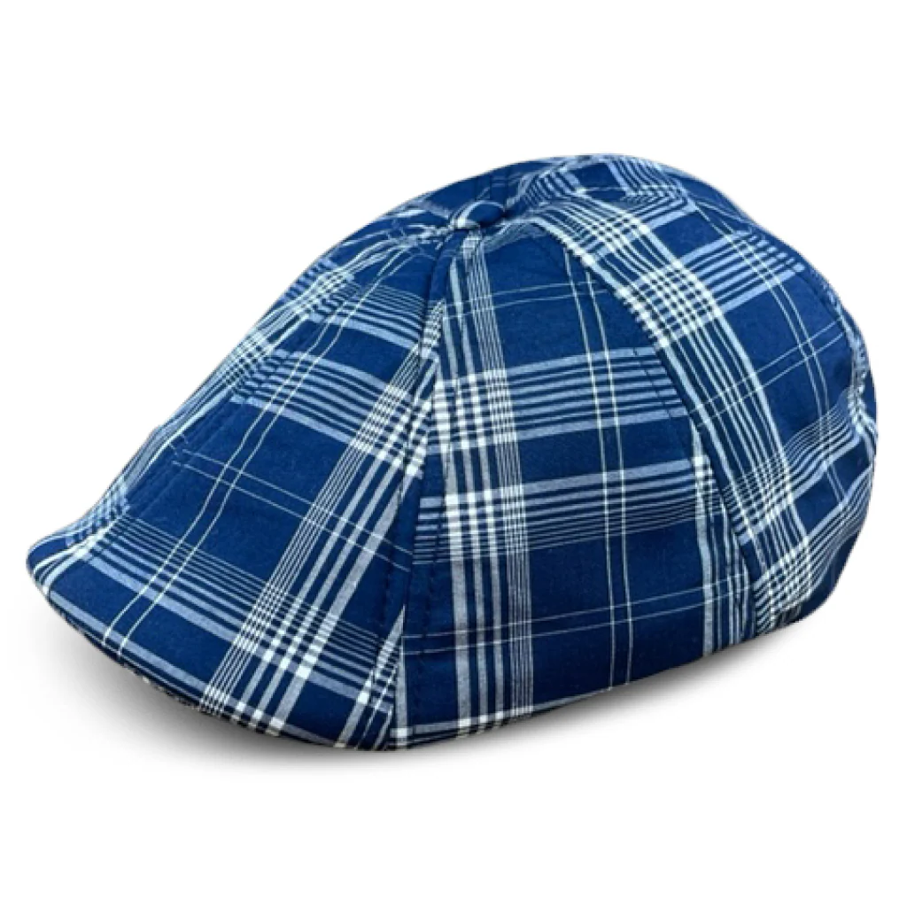 The Blue House Peaky Boston Scally Cap - Plaid - Image 5