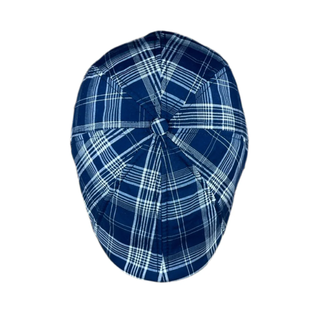 The Blue House Peaky Boston Scally Cap - Plaid - Image 7