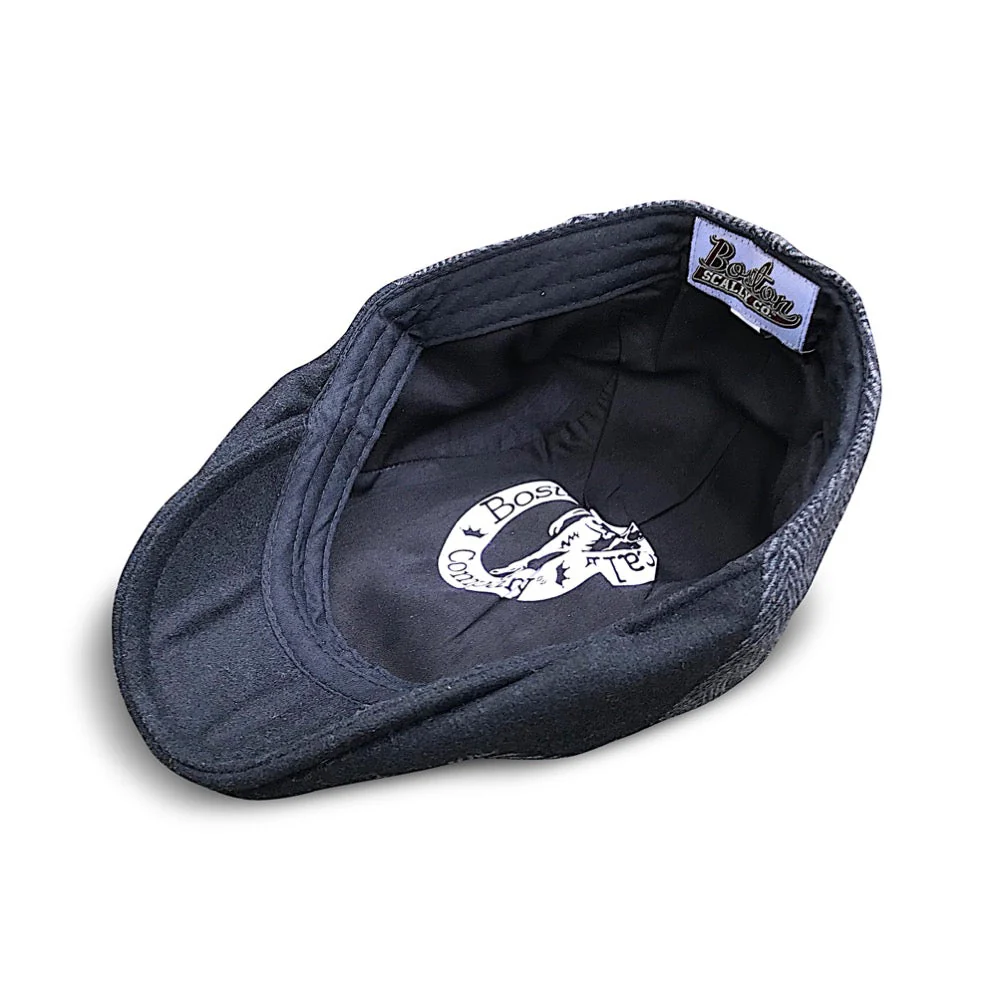 The Classic Boston Scally Cap - Black - Image 7