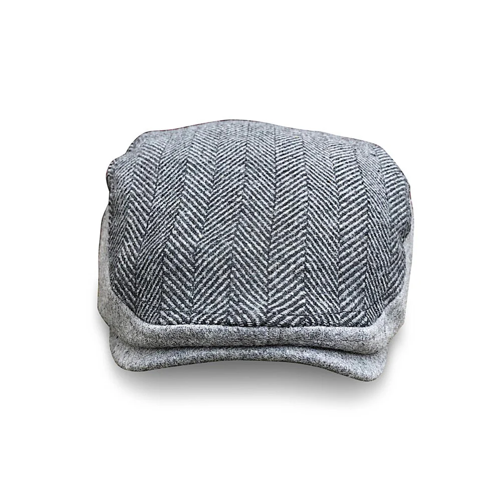The Classic Boston Scally Cap - Grey - Image 3