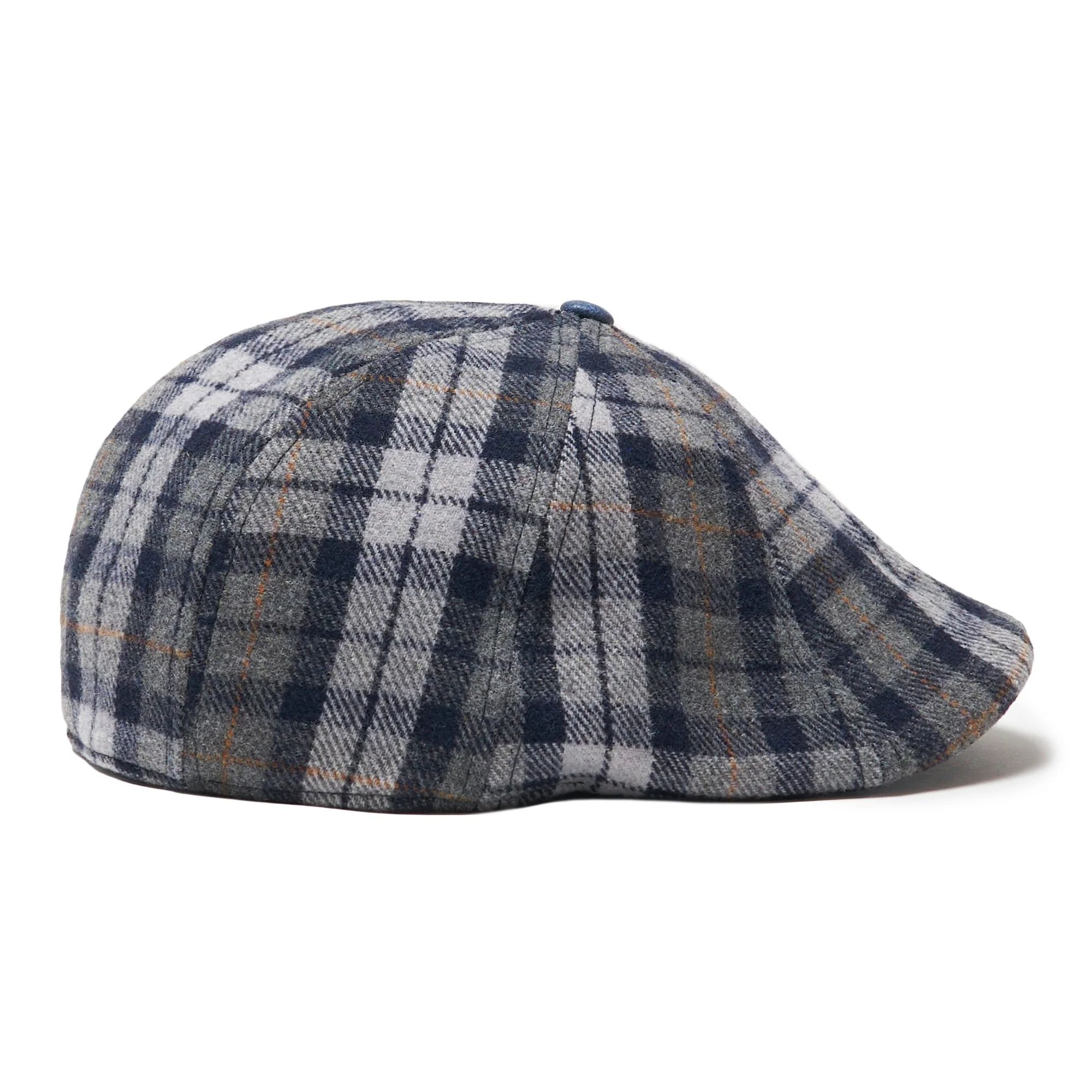 Dustin “The Diamond” Poirier Boston Scally Cap - Blue & Grey Plaid - Image 8