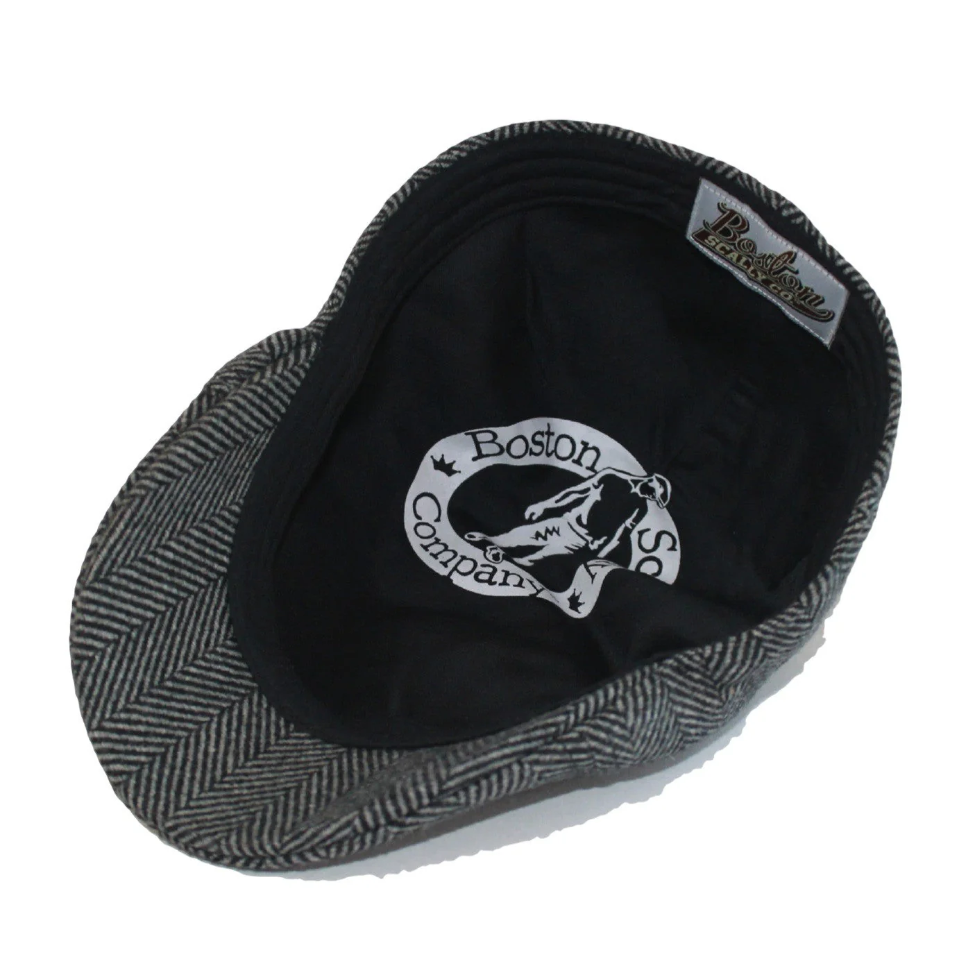 The Donnybrook Boston Scally Cap - Grey Herringbone - Image 5