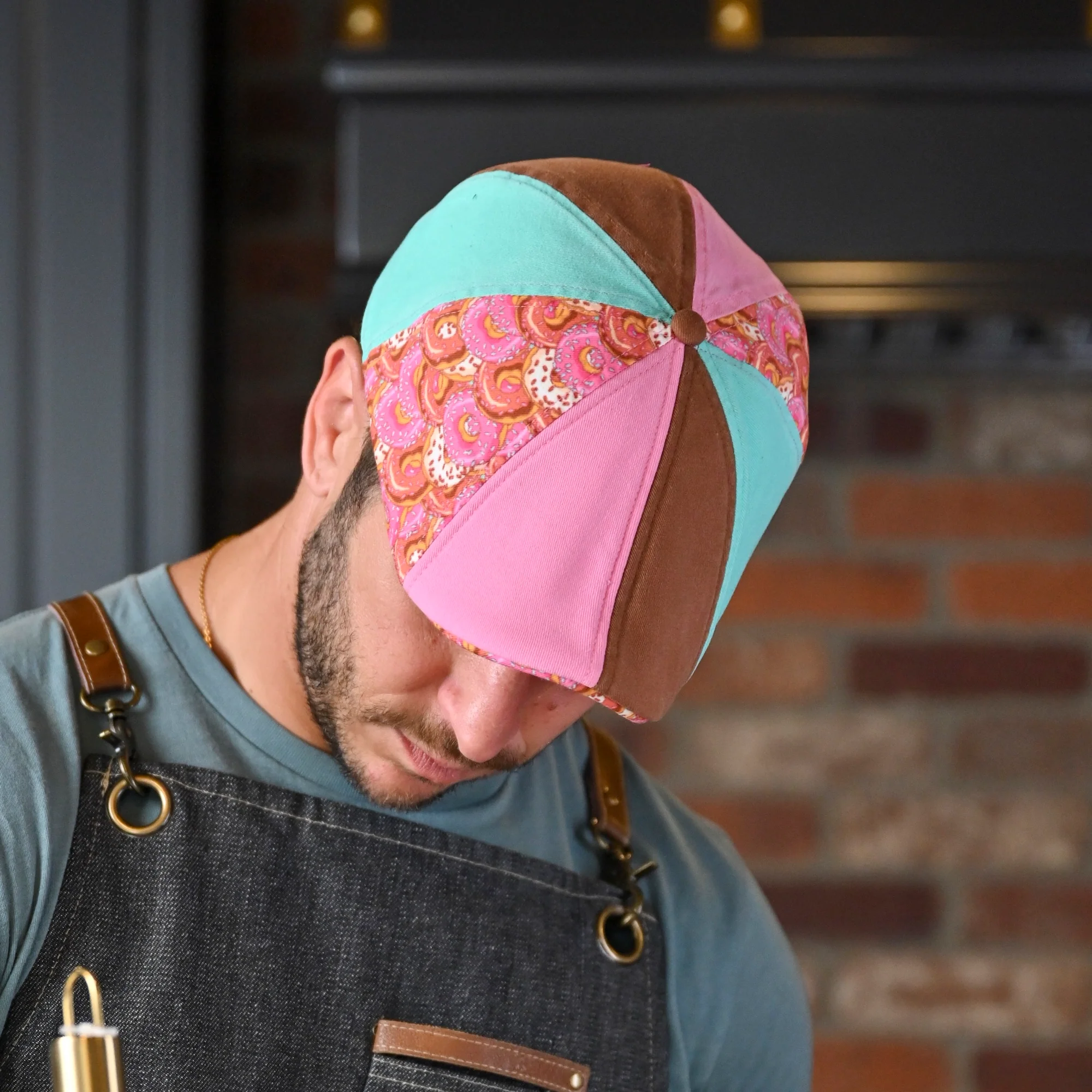 The Donut Boston Scally Cap - Frosted Edition Patchwork - Image 10