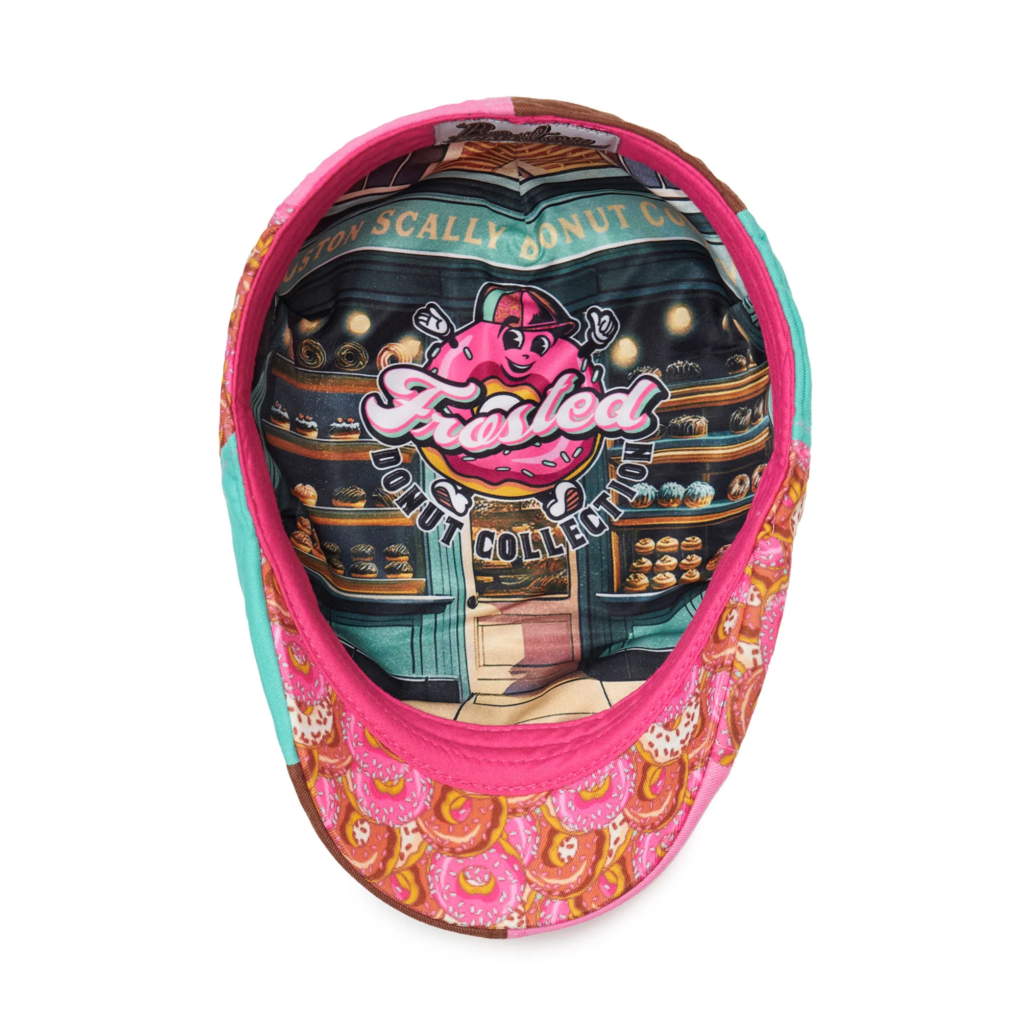 The Donut Boston Scally Cap - Frosted Edition Patchwork - Image 3