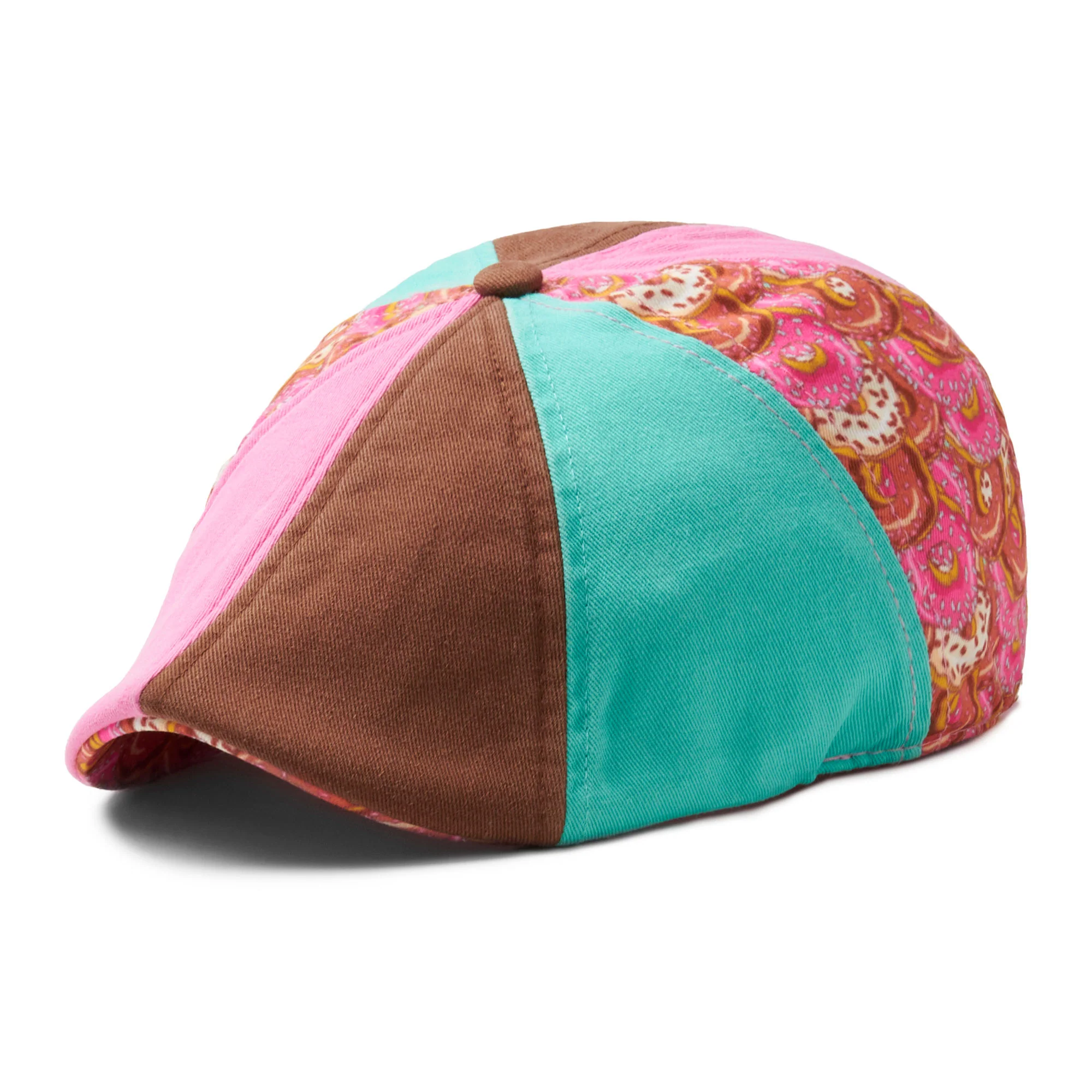 The Donut Boston Scally Cap - Frosted Edition Patchwork - Image 4