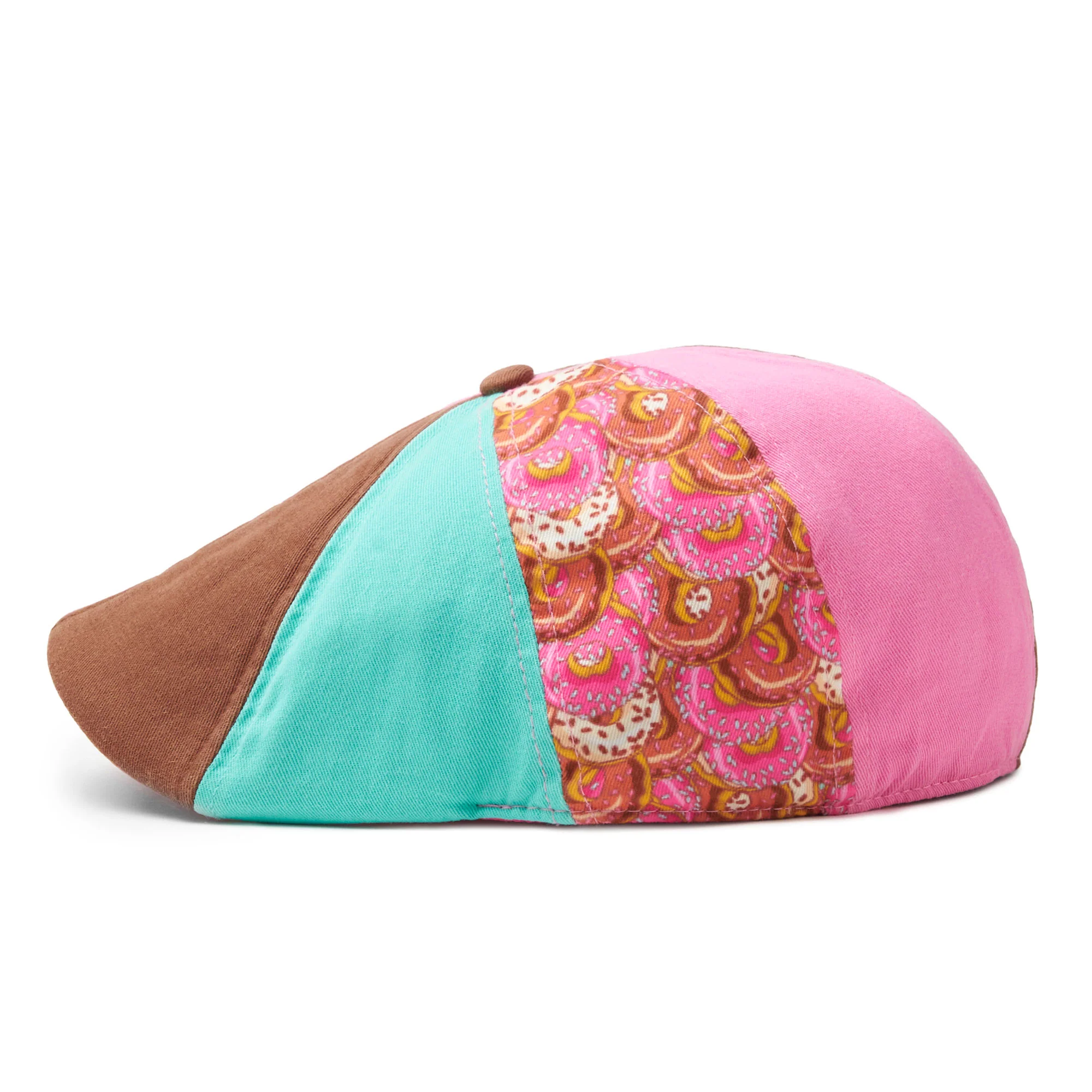 The Donut Boston Scally Cap - Frosted Edition Patchwork - Image 8
