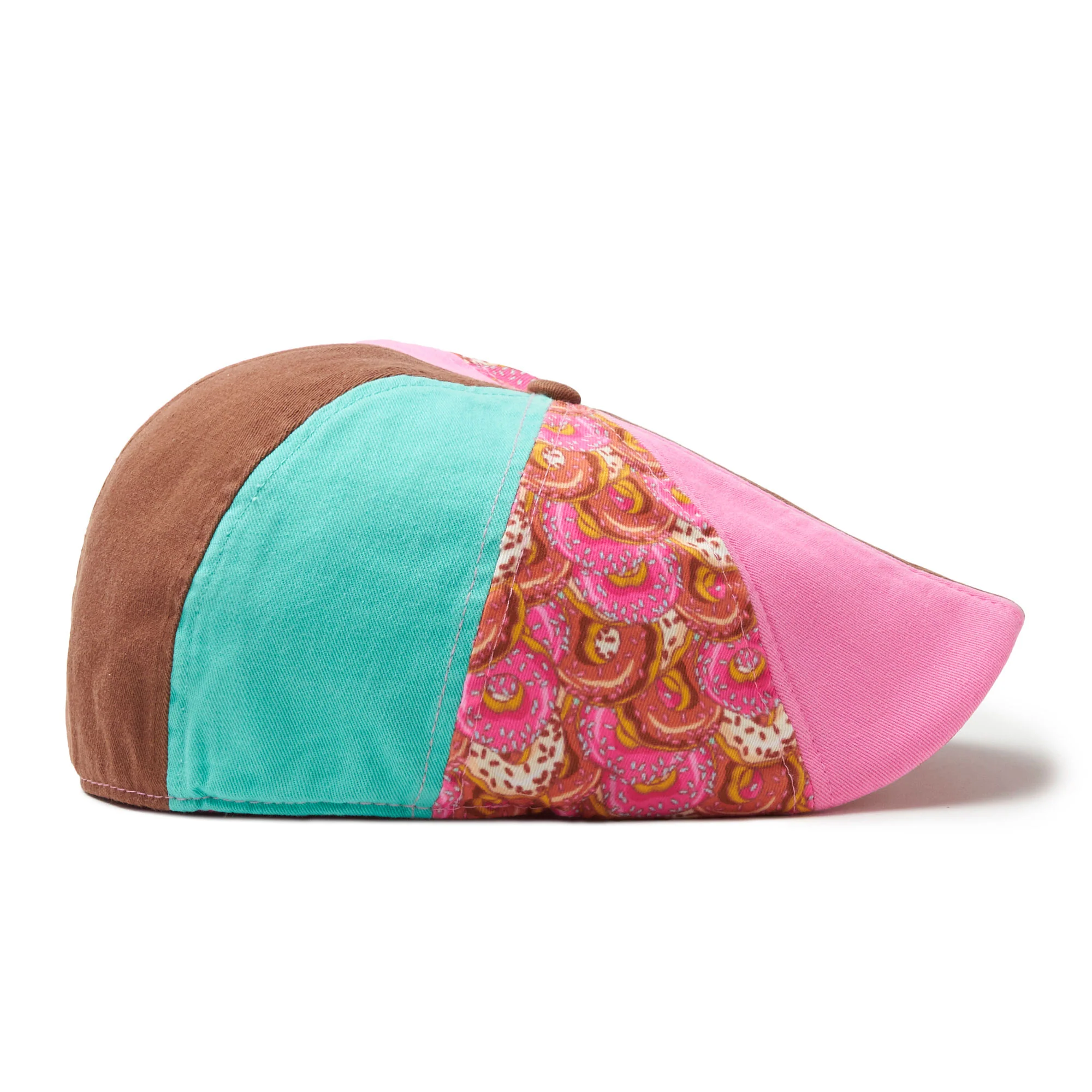 The Donut Boston Scally Cap - Frosted Edition Patchwork - Image 9