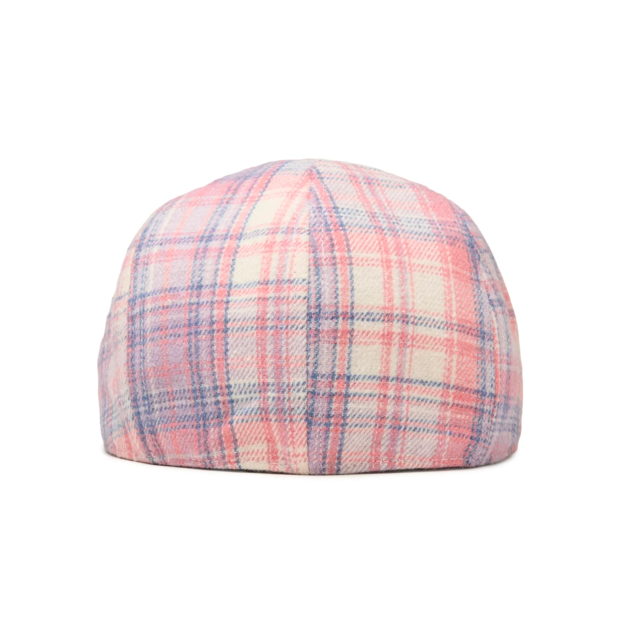 The Egghead Boston Scally Cap - Blue & Pastel Plaid - Image 5