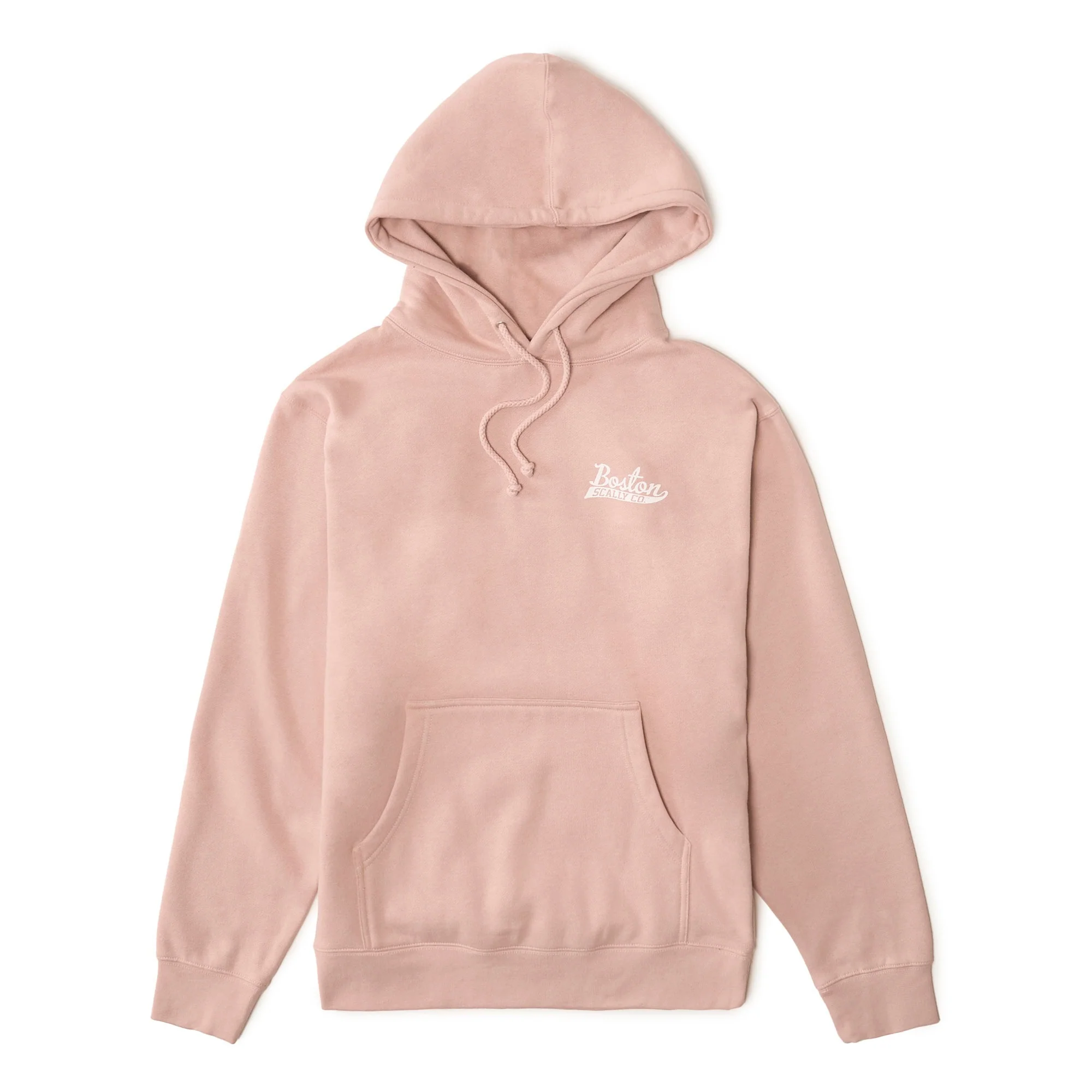 Boston Scally The Egghead Hoodie - Dusty Pink