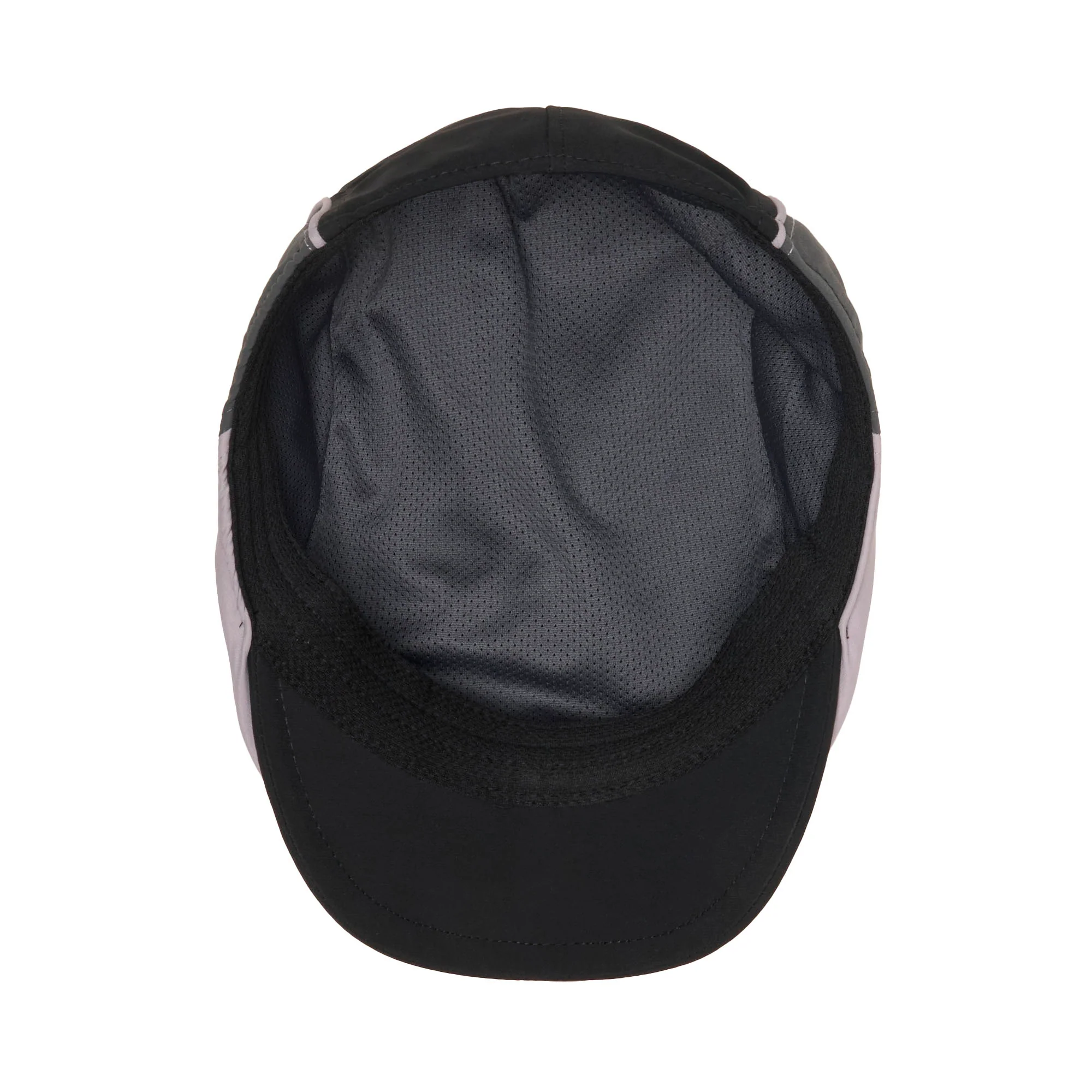 The Fairway Boston Scally Cap - Black with Grey - Image 3
