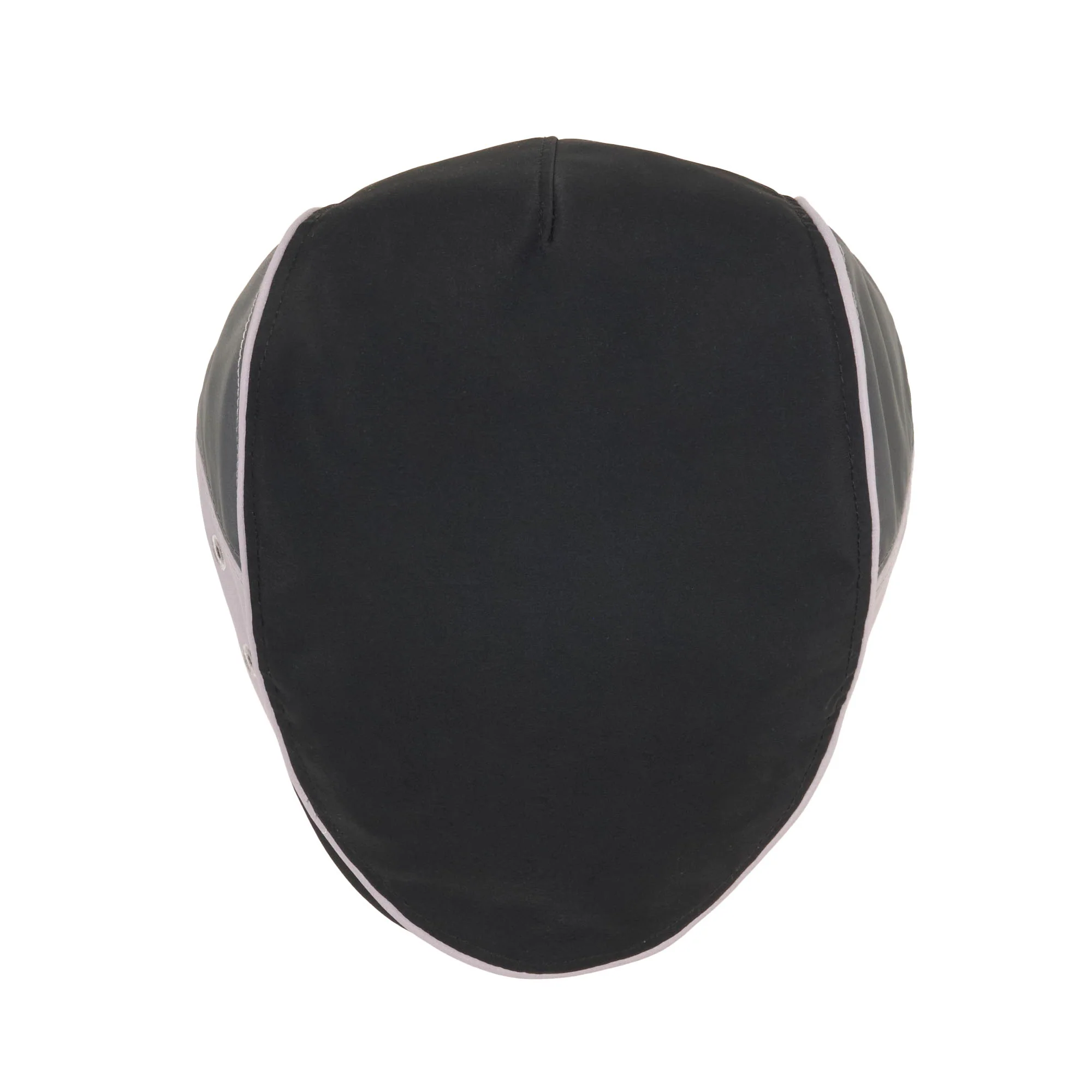 The Fairway Boston Scally Cap - Black with Grey - Image 7