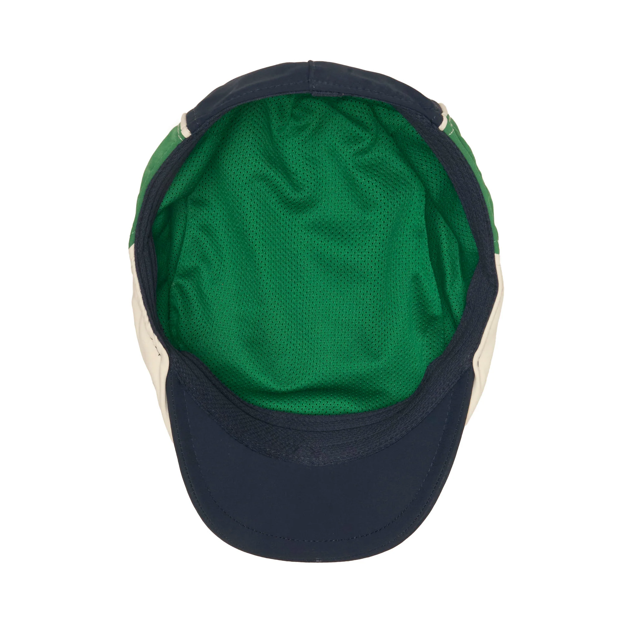 The Fairway Boston Scally Cap - Navy with Green - Image 3