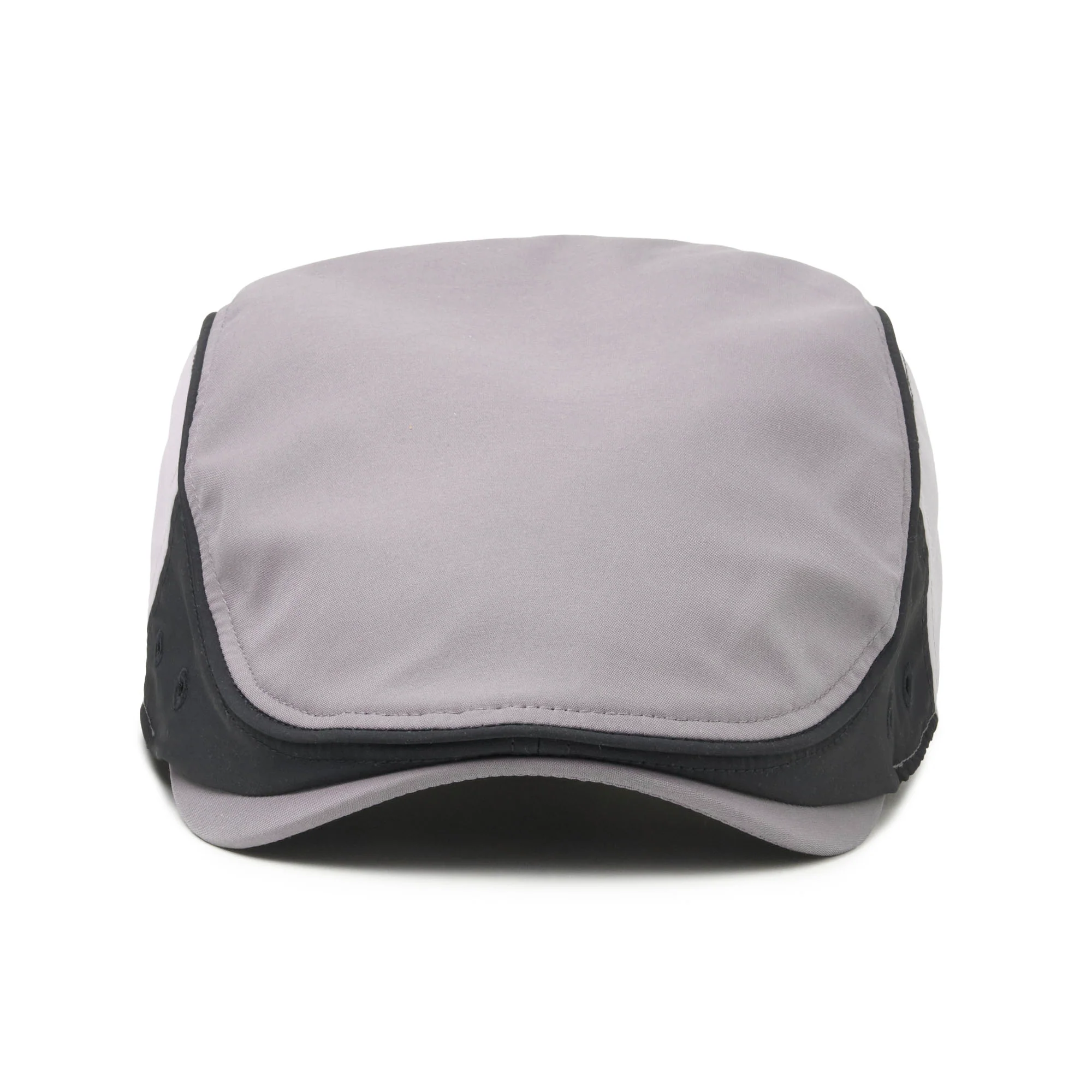 The Fairway Boston Scally Cap - Grey with Black - Image 5