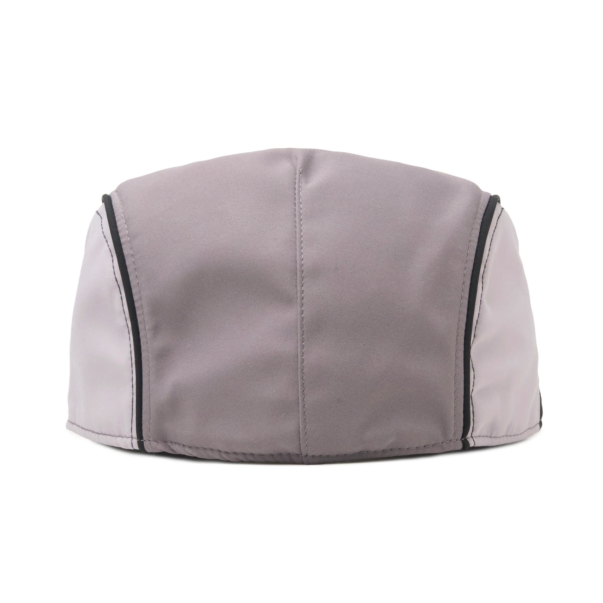 The Fairway Boston Scally Cap - Grey with Black - Image 6