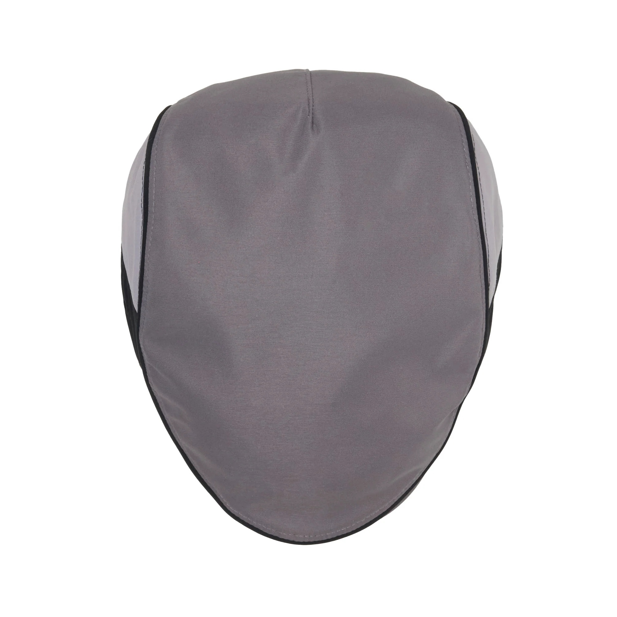 The Fairway Boston Scally Cap - Grey with Black - Image 7