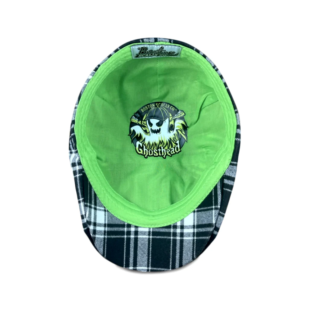 The Ghosthead Boston Scally Cap - Ghost Plaid - Image 3