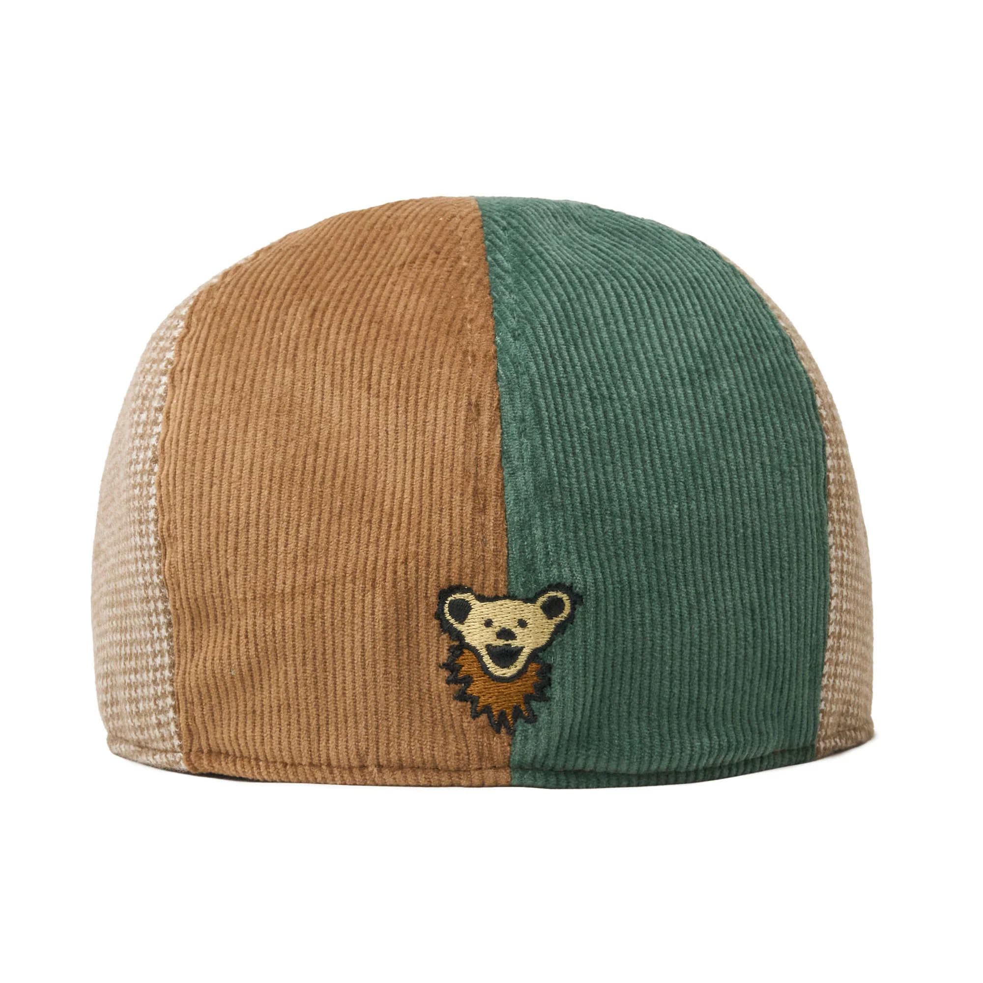 The Grateful Dead Dancing Bears Boston Scally Cap - Truckin' Patchwork - Image 6