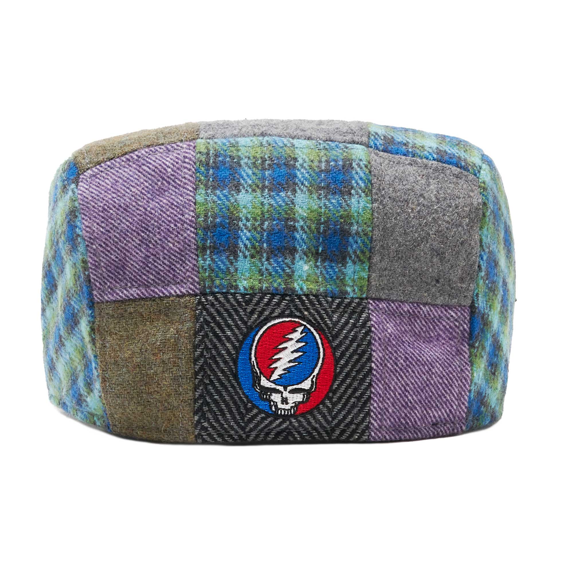 The Grateful Dead 60th Anniversary Boston Scally Cap - Patchwork Edition - Image 5