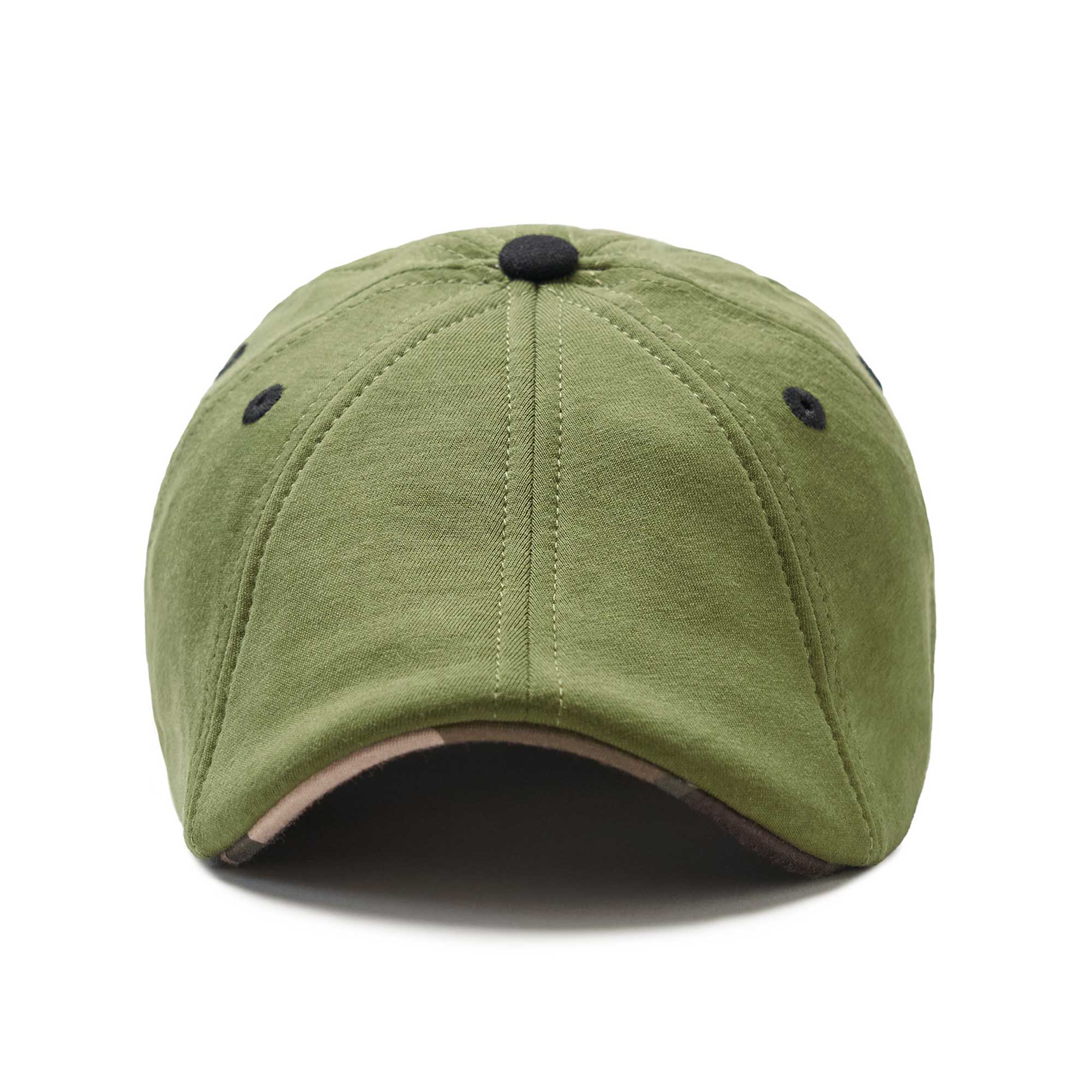 The Grunt Boston Scally Cap - Army Green - Image 4