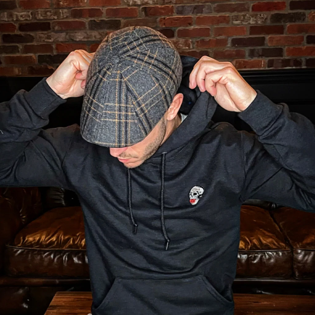 Boston Scally The Halloween Rose Hoodie - Black - Image 2
