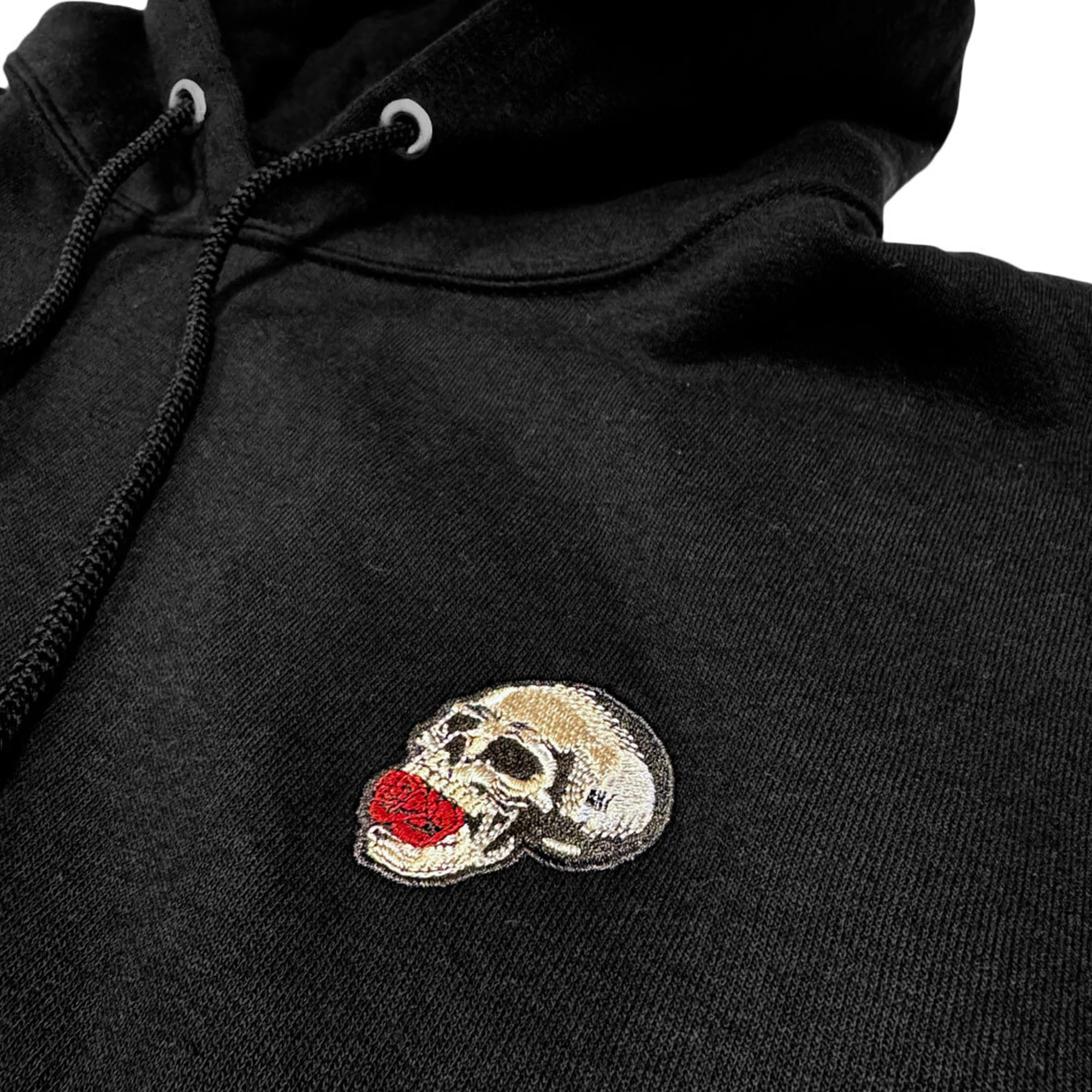 Boston Scally The Halloween Rose Hoodie - Black - Image 4