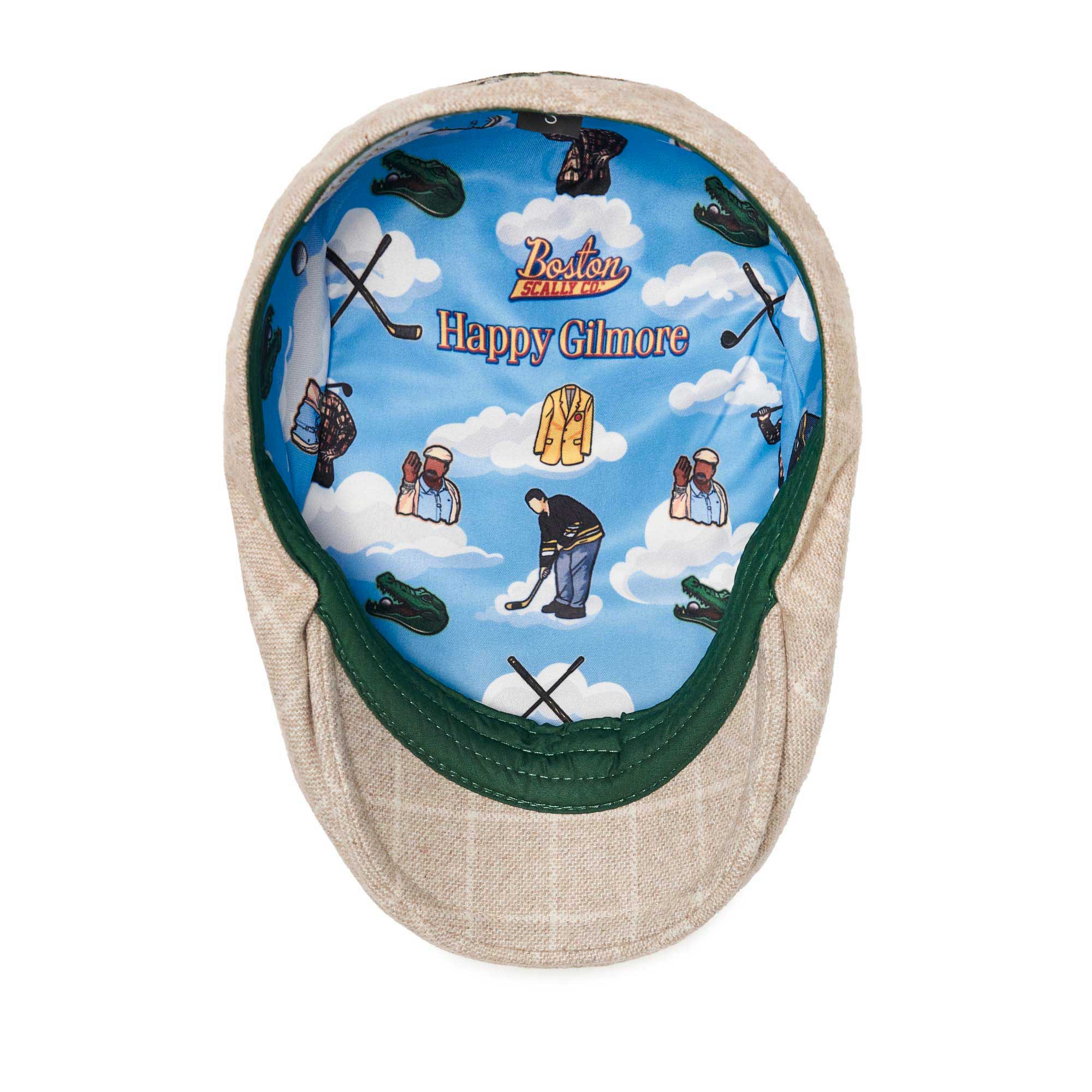 Happy Gilmore Boston Scally Cap - Beige Plaid - Image 3