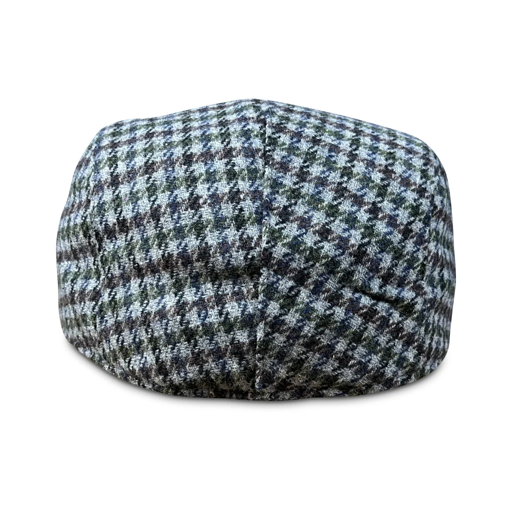The Hound Boston Scally Cap - Grey Houndstooth - Image 7