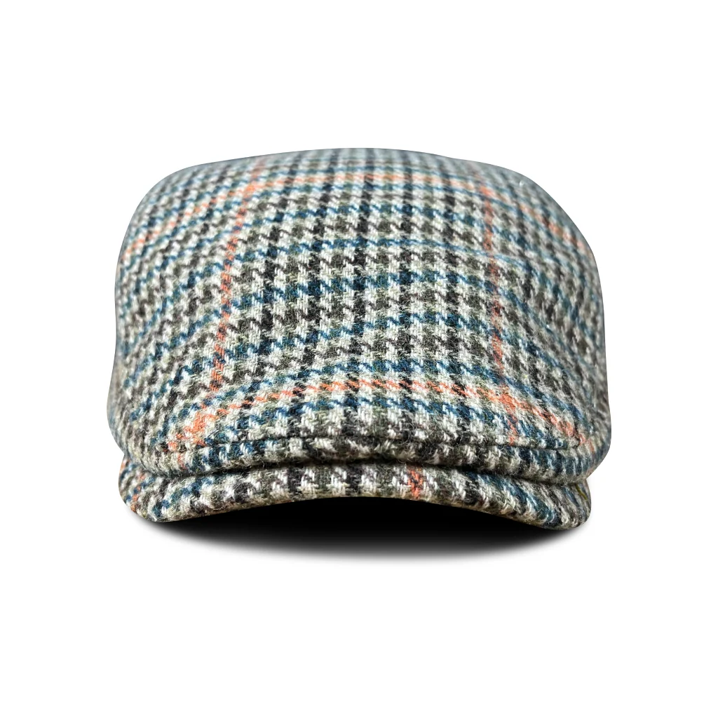 The Hound Boston Scally Cap - Tan Houndstooth - Image 4