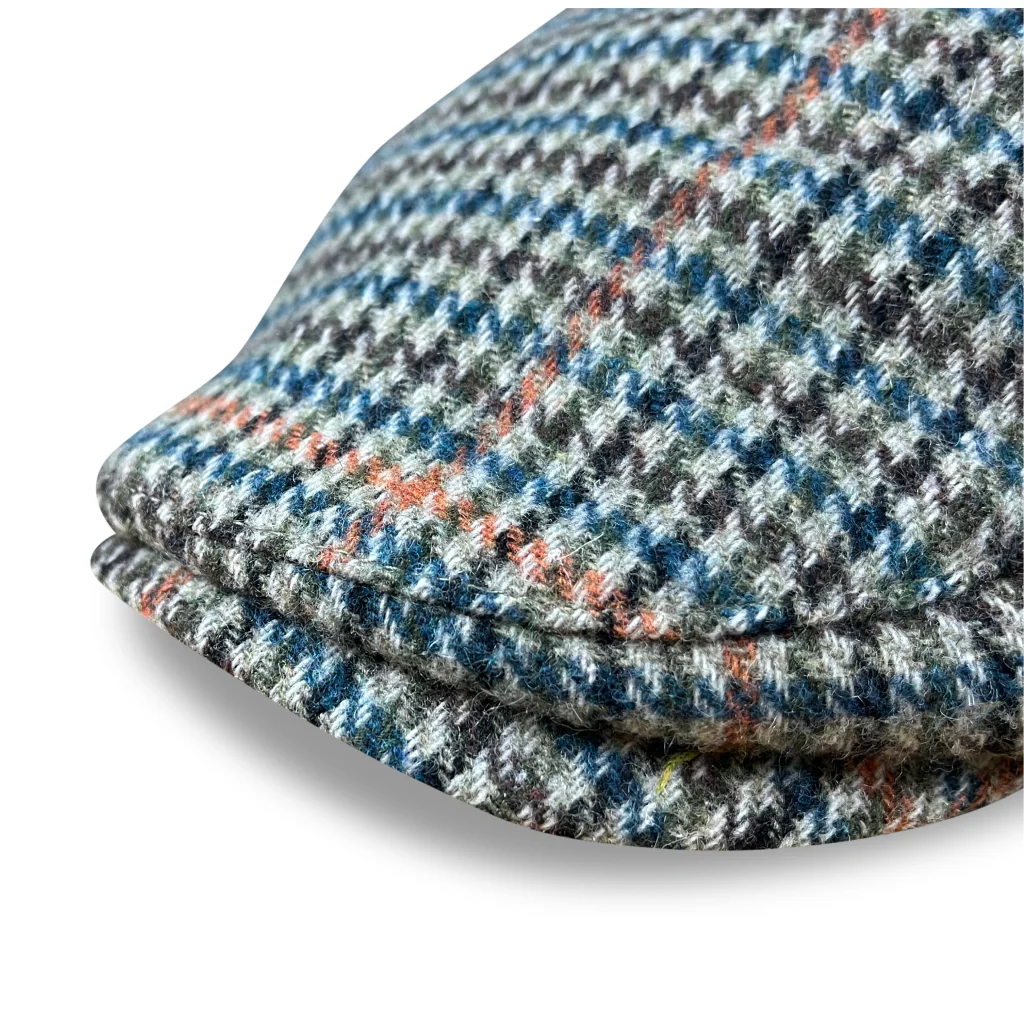 The Hound Boston Scally Cap - Tan Houndstooth - Image 5