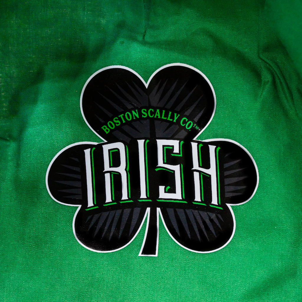 The Irish Boston Scally Cap - White Herringbone - Image 3