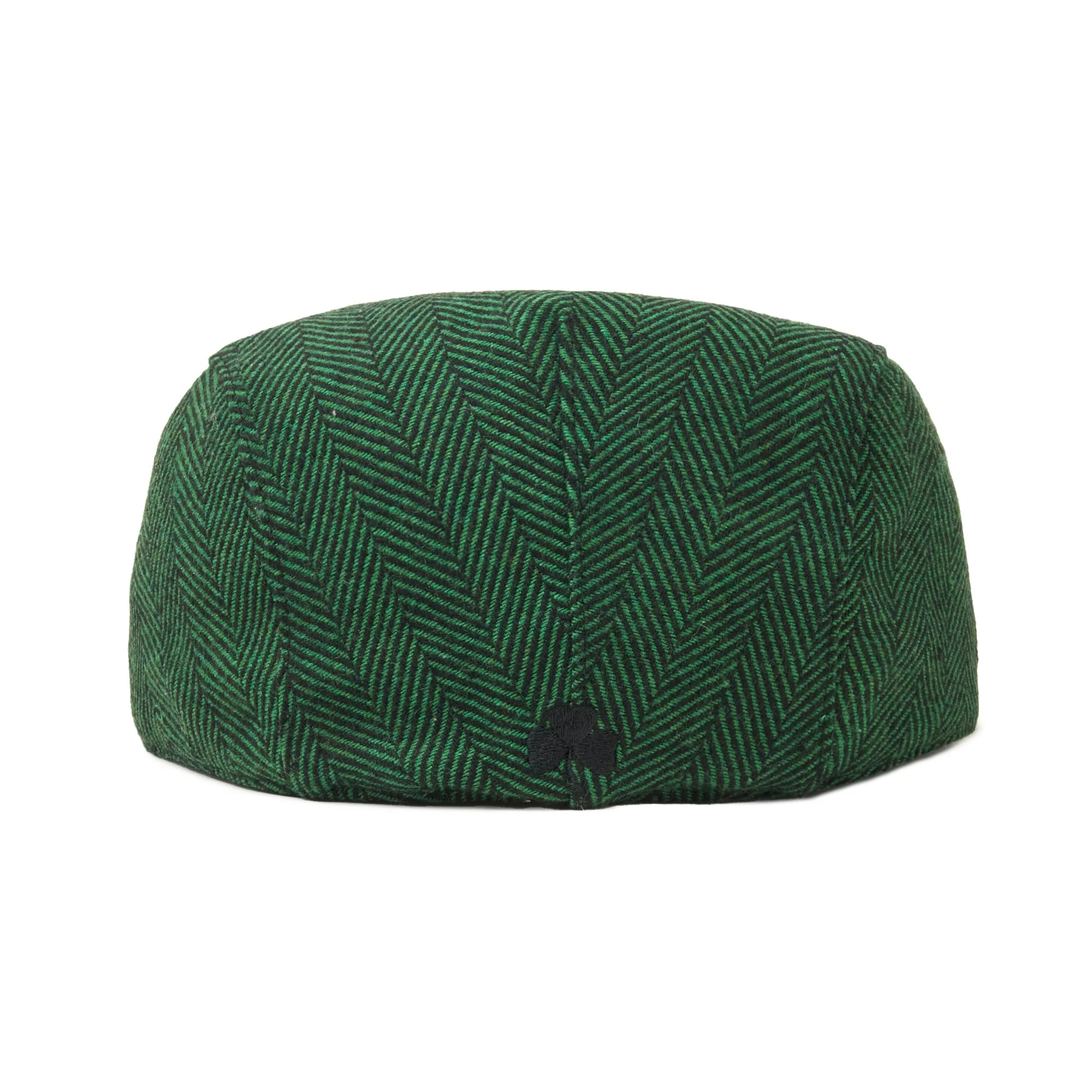 The Irish Boston Scally Cap - Green Herringbone - Image 5