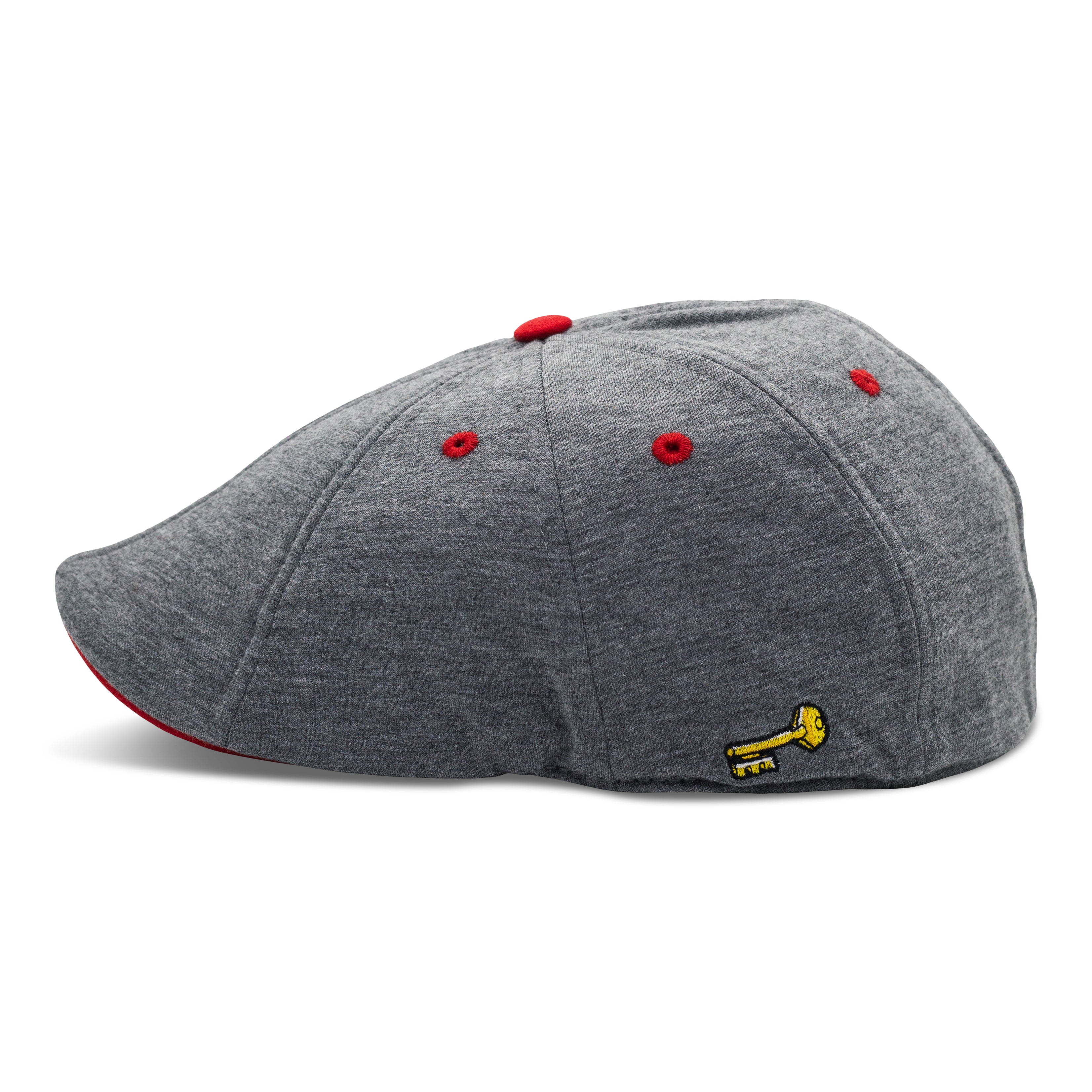The Jake Boston Scally Cap - Grey - Image 3